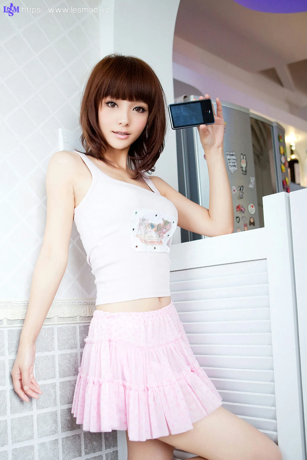 MyGirl美媛馆 No.024 台电MM吴荣 蕾丝内衣 - 12