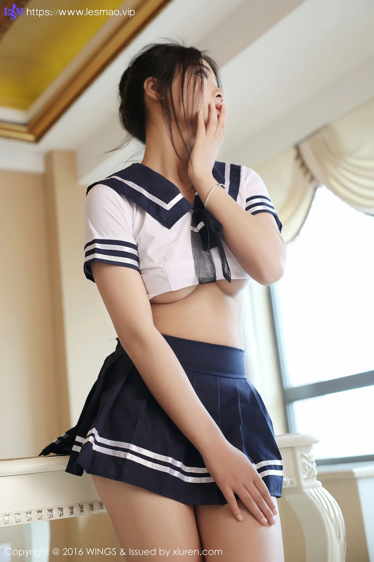 WingS 影私荟 Vol.002 白微Sera！ - 48