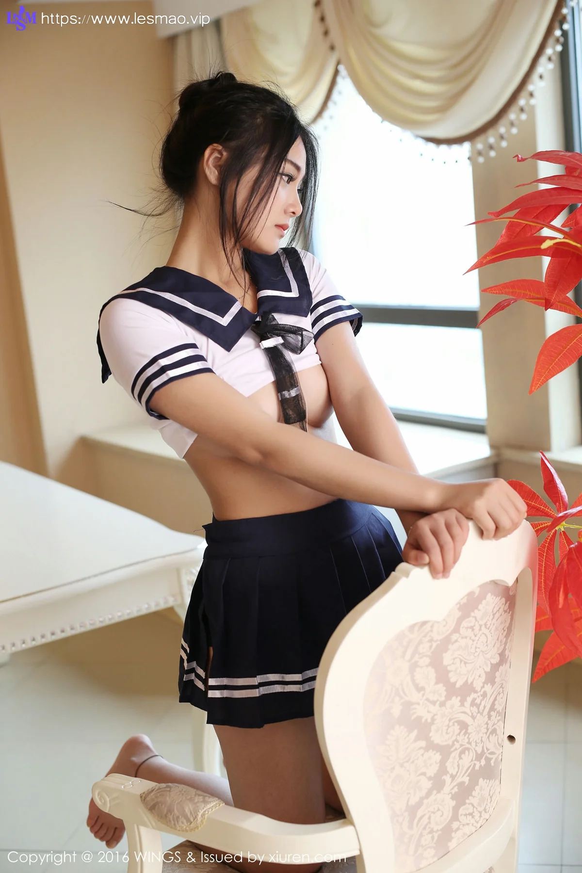 WingS 影私荟 Vol.002 白微Sera！ - 54