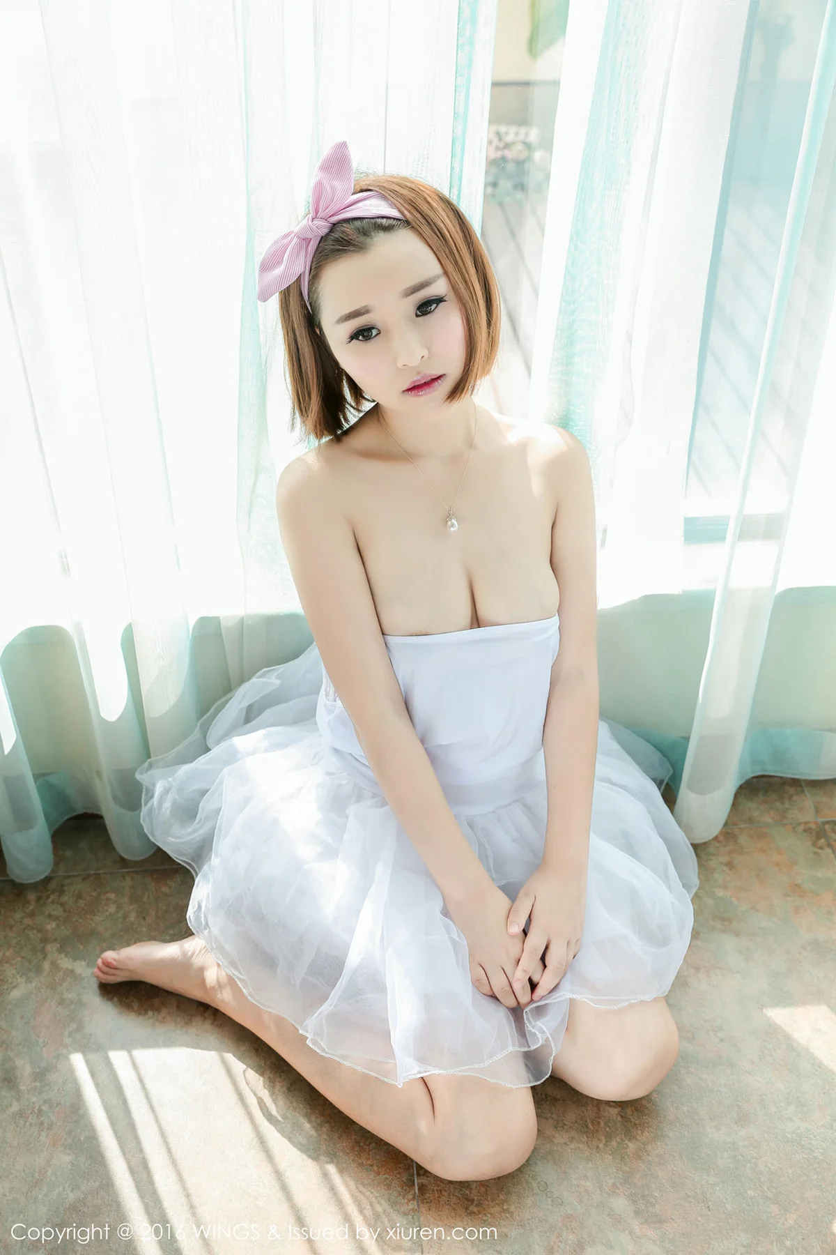 WingS 影私荟 Vol.016 Modo 萌萌情趣露美胸 - 40