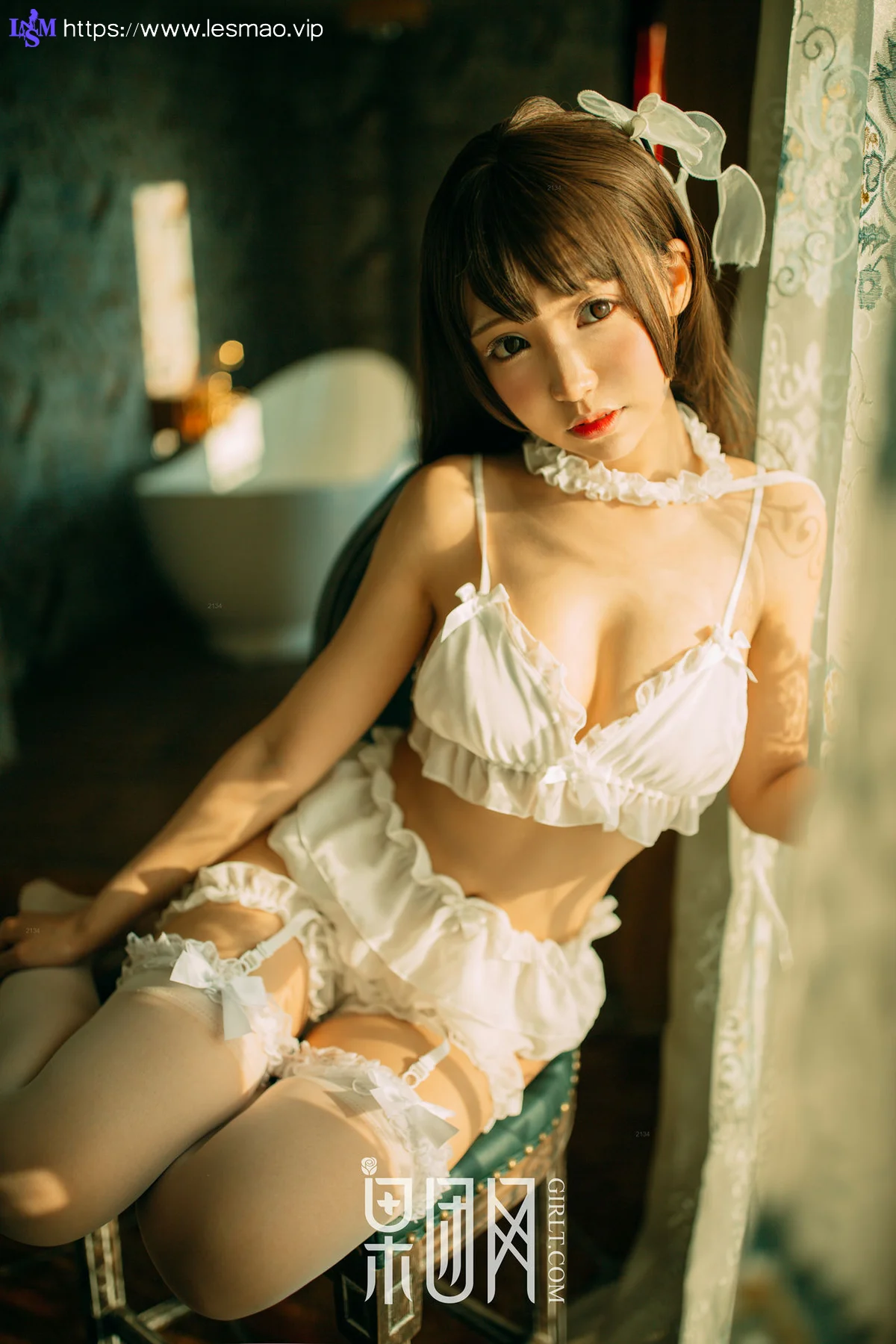 XCJX 熊川纪信 No.005 Modo 萝莉白丝男人斩 - 9