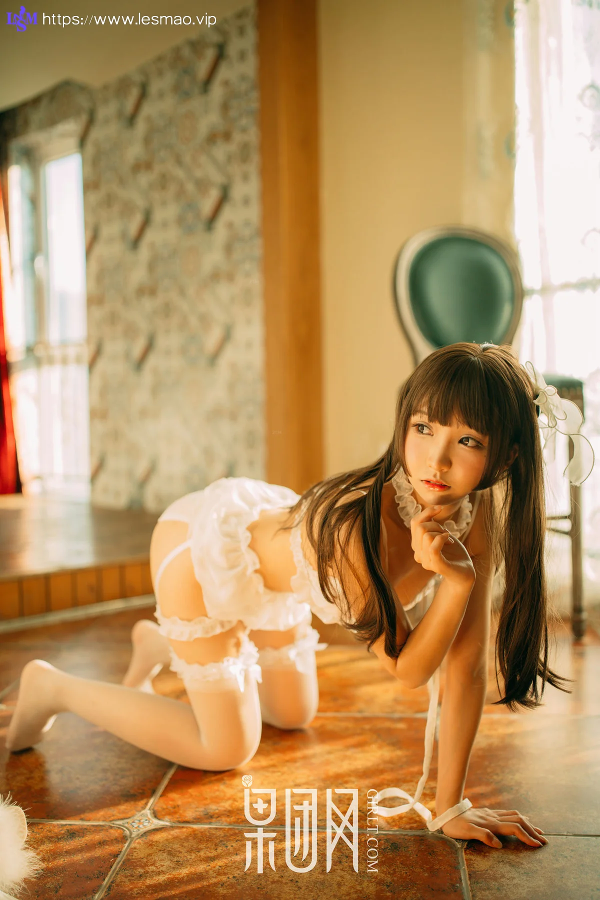 XCJX 熊川纪信 No.005 Modo 萝莉白丝男人斩 - 14