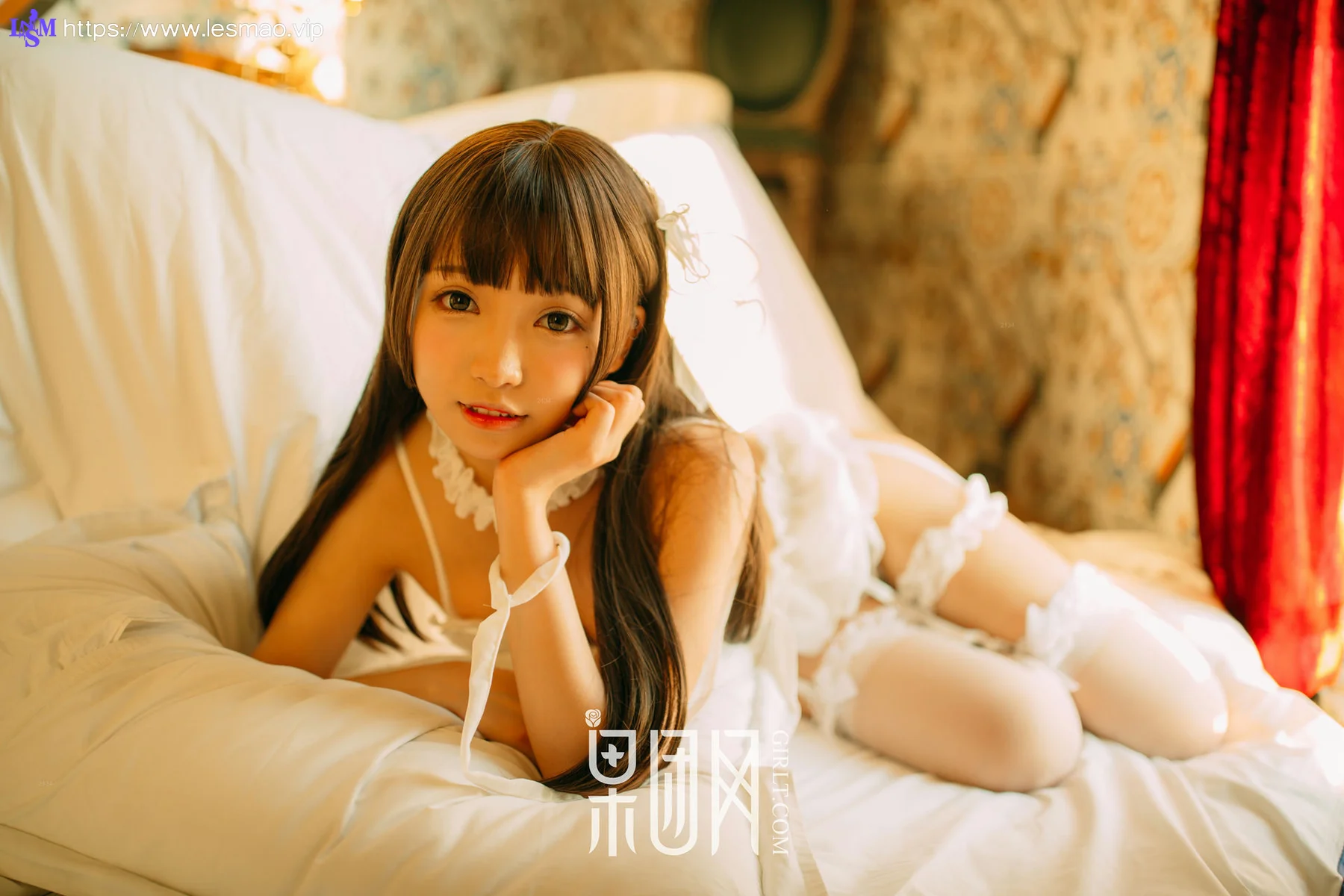 XCJX 熊川纪信 No.005 Modo 萝莉白丝男人斩 - 31