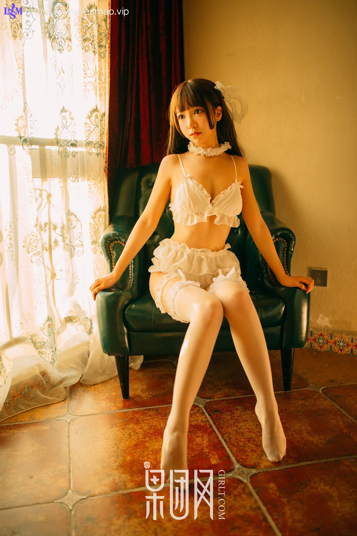 XCJX 熊川纪信 No.005 Modo 萝莉白丝男人斩 - 36