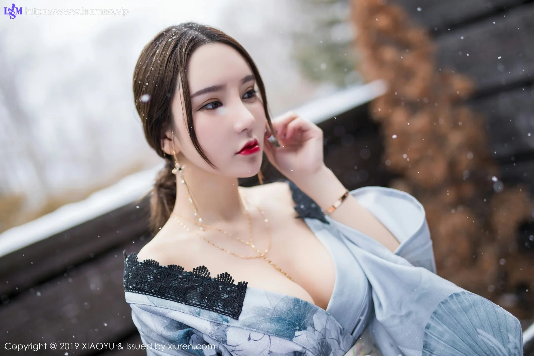 XIAOYU  语画界 Vol.007 周于希Sandy 和服美女 - 39