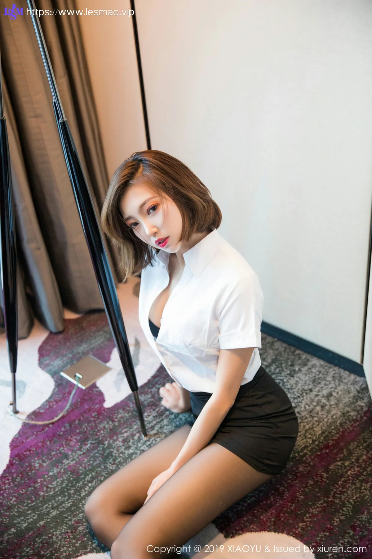 XIAOYU  语画界 Vol.009 冯木木LRIS 高跟黑丝 - 23