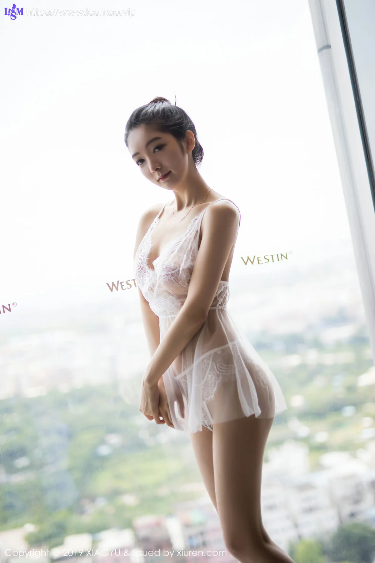 XIAOYU  语画界 Vol.034 Angela喜欢猫 旗袍与黑丝 - 18