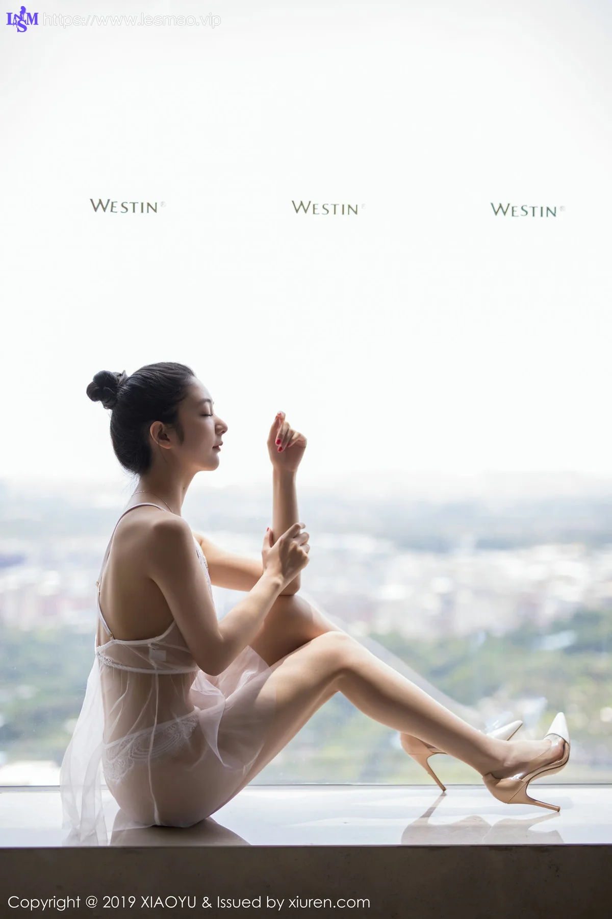 XIAOYU  语画界 Vol.034 Angela喜欢猫 旗袍与黑丝 - 28