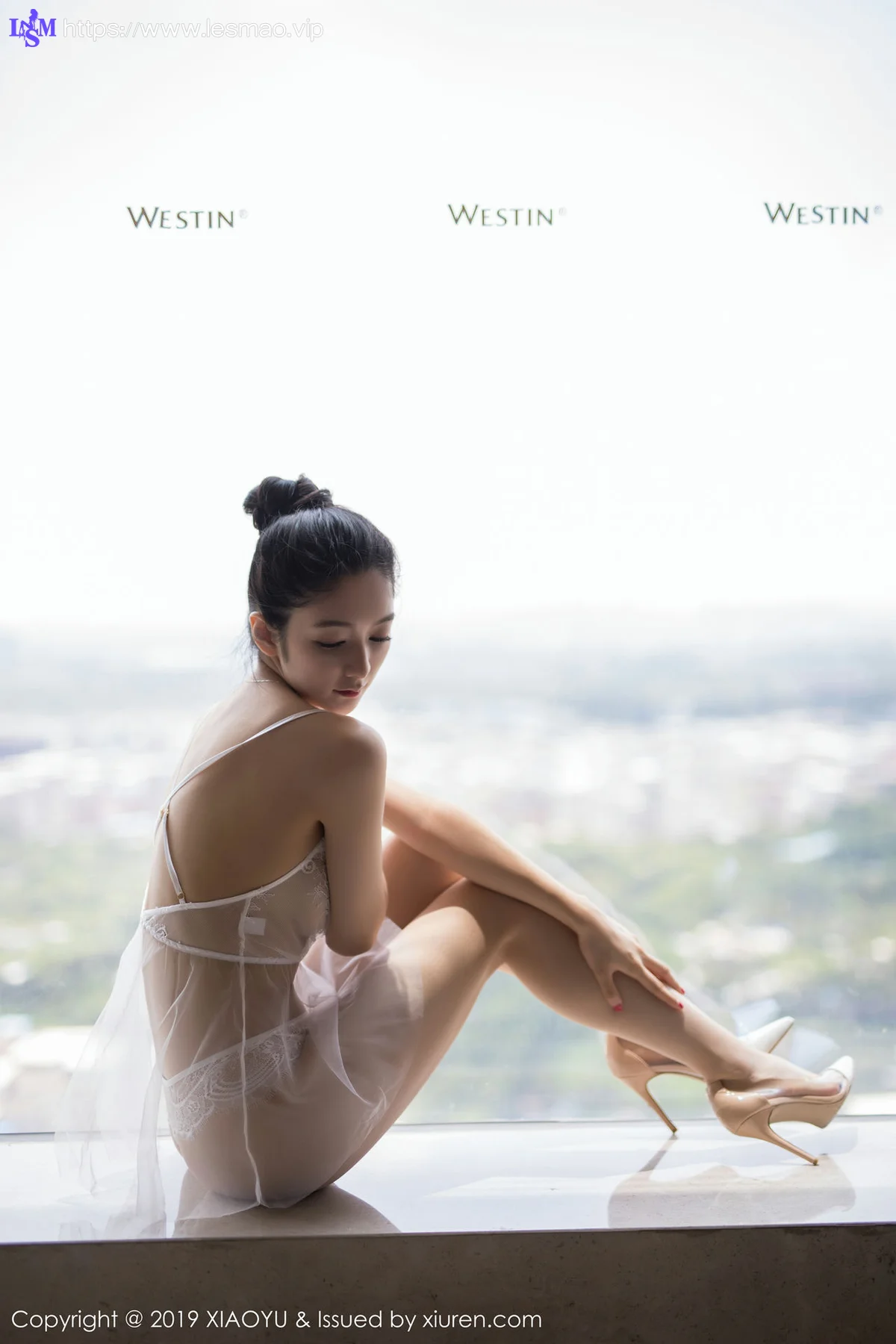 XIAOYU  语画界 Vol.034 Angela喜欢猫 旗袍与黑丝 - 31