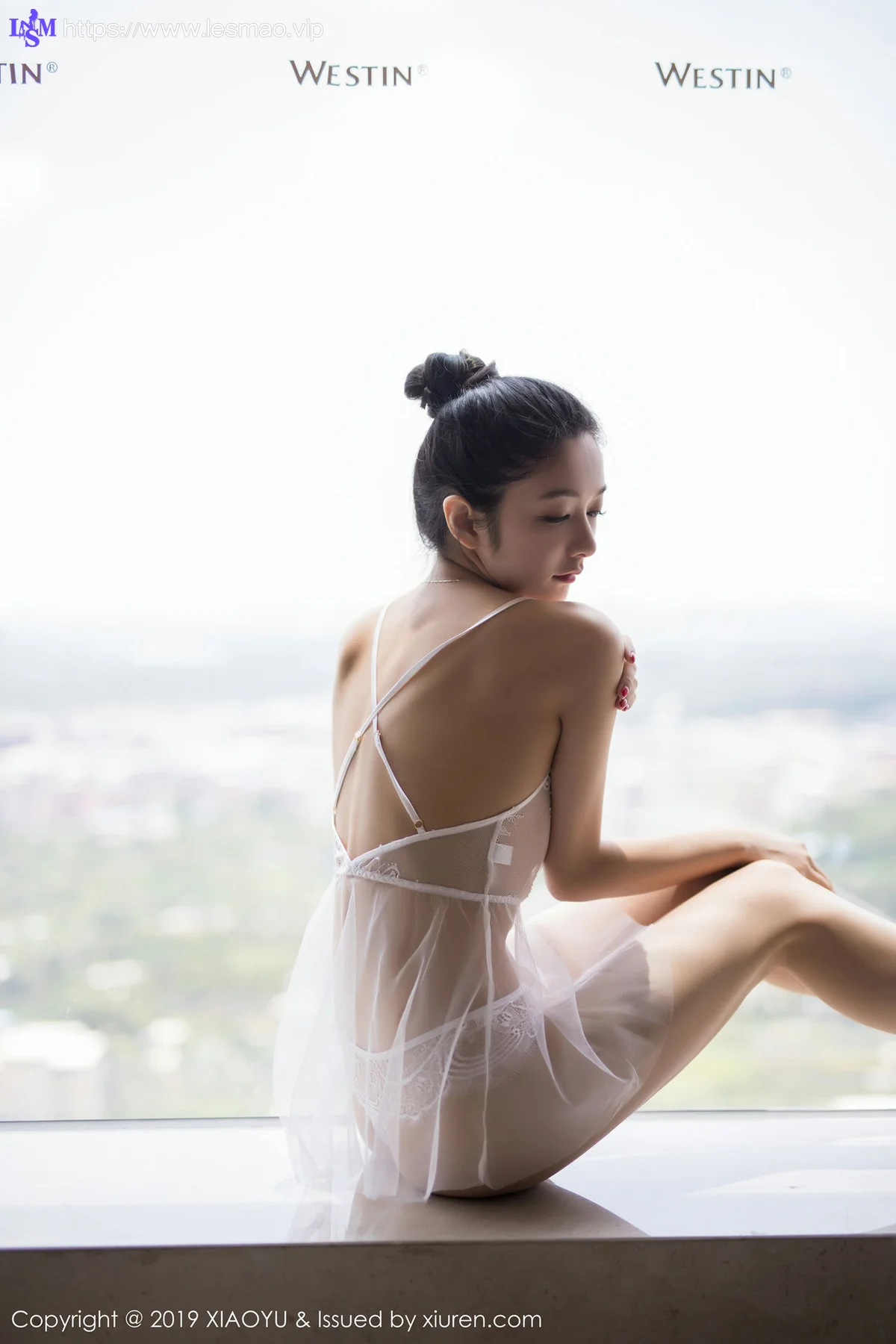 XIAOYU  语画界 Vol.034 Angela喜欢猫 旗袍与黑丝 - 34