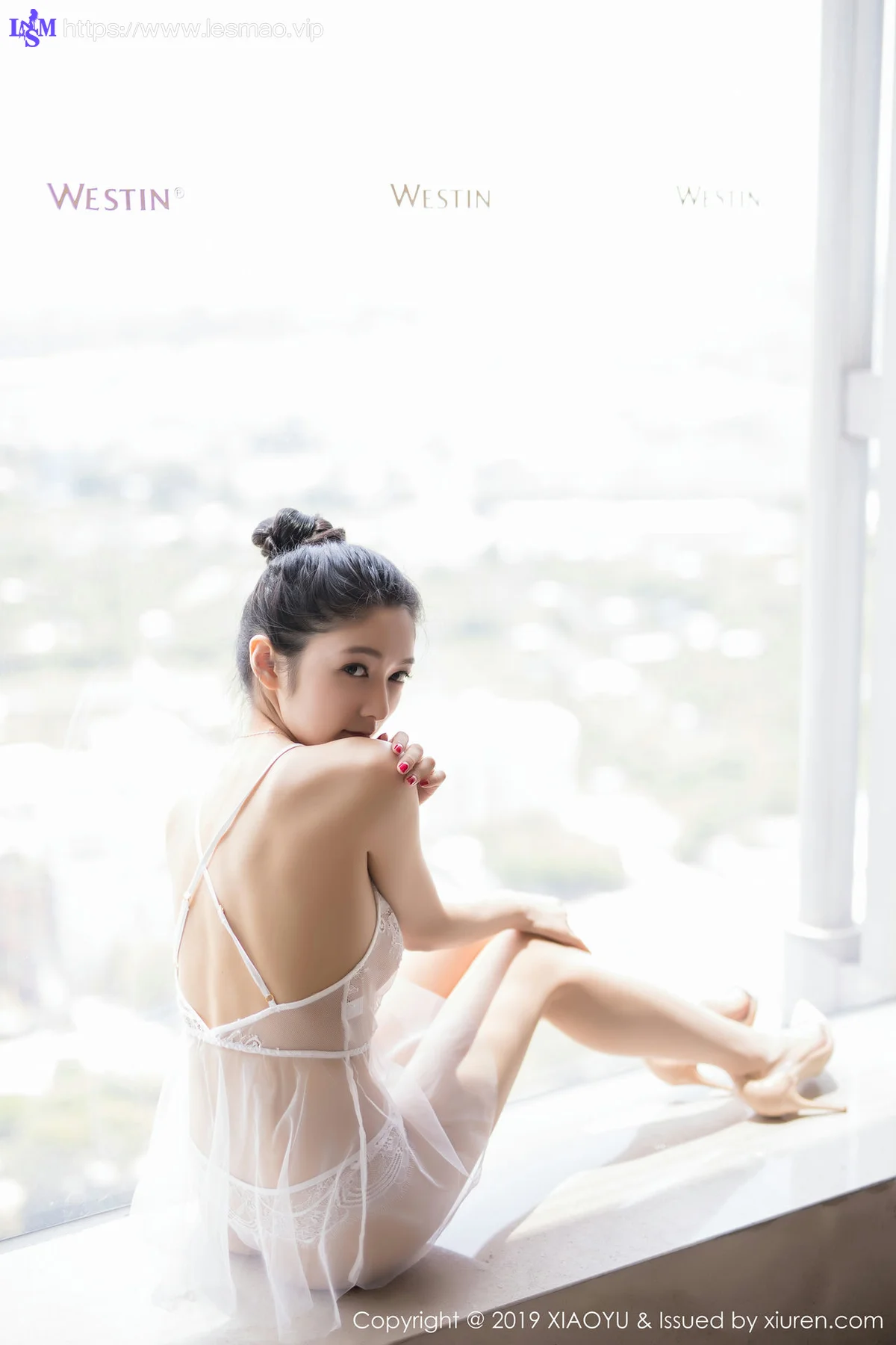 XIAOYU  语画界 Vol.034 Angela喜欢猫 旗袍与黑丝 - 37