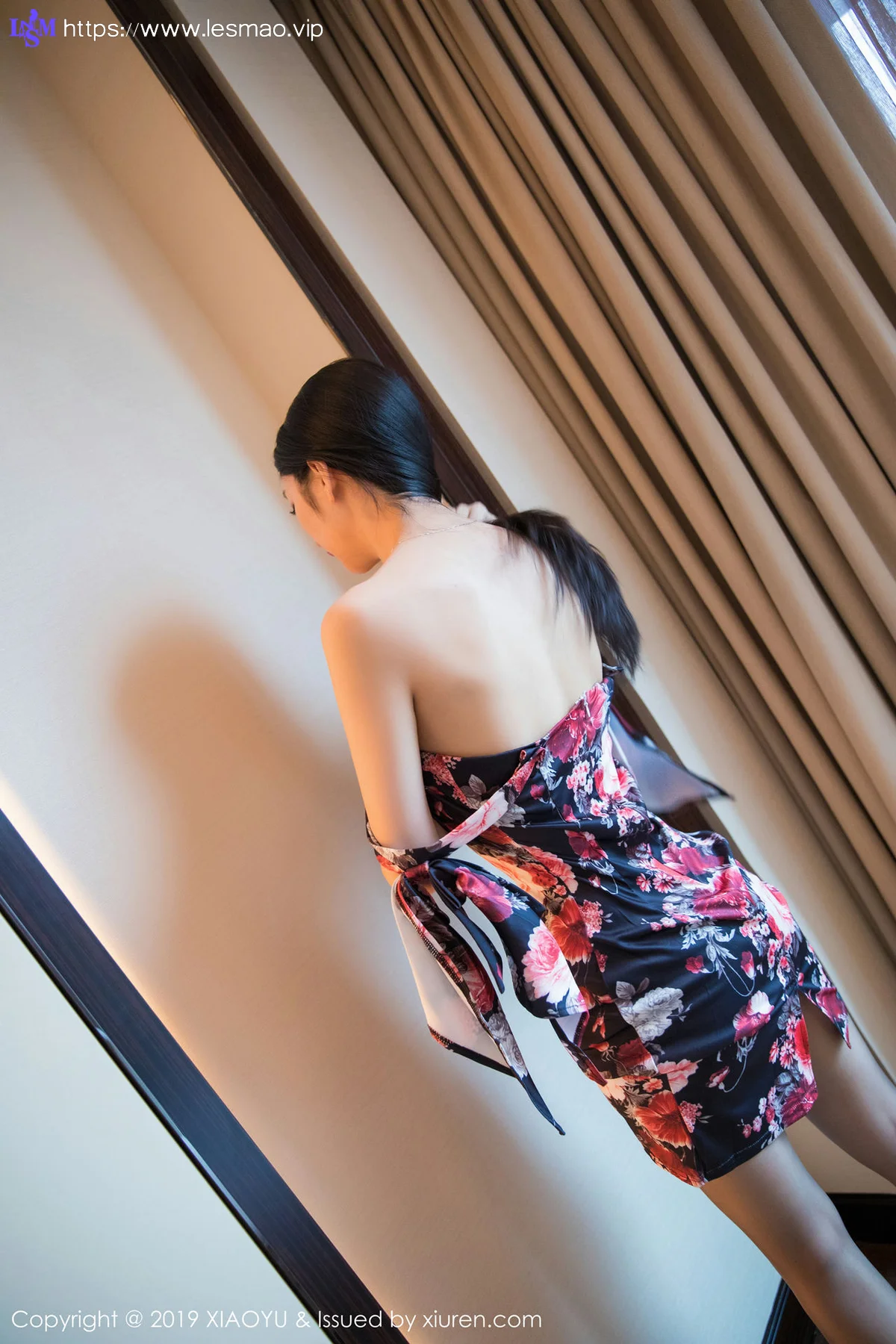 XIAOYU  语画界 Vol.034 Angela喜欢猫 旗袍与黑丝 - 39