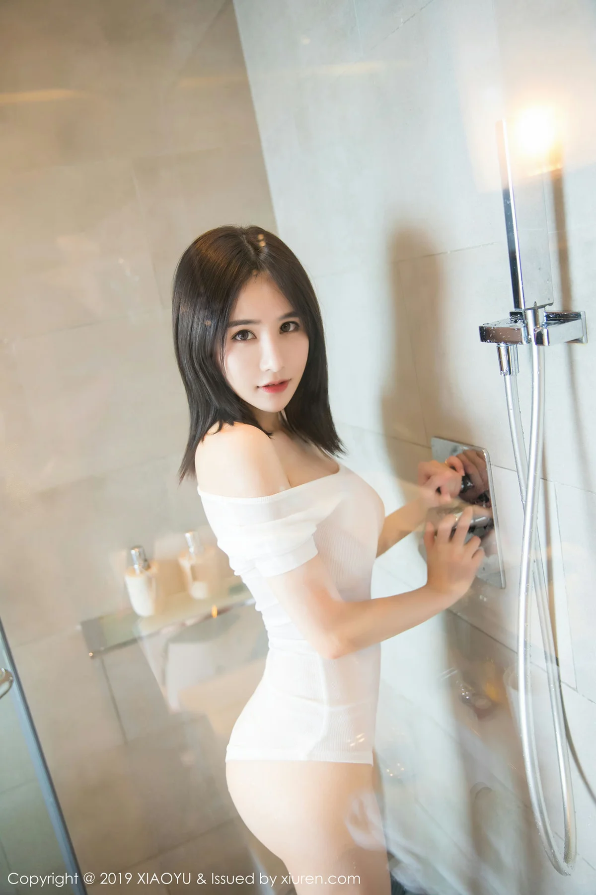XIAOYU  语画界 Vol.060 小沫琳 湿身连体衣 - 46
