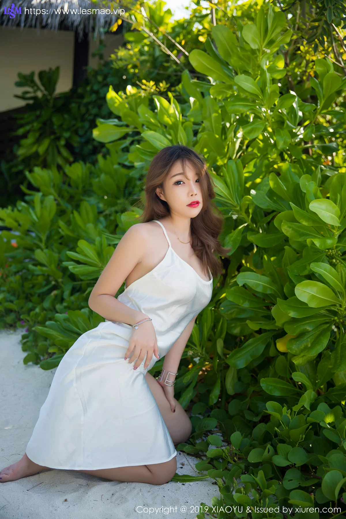 XIAOYU  语画界 Vol.063 芝芝booty 黑丝马尔代夫旅拍 - 47