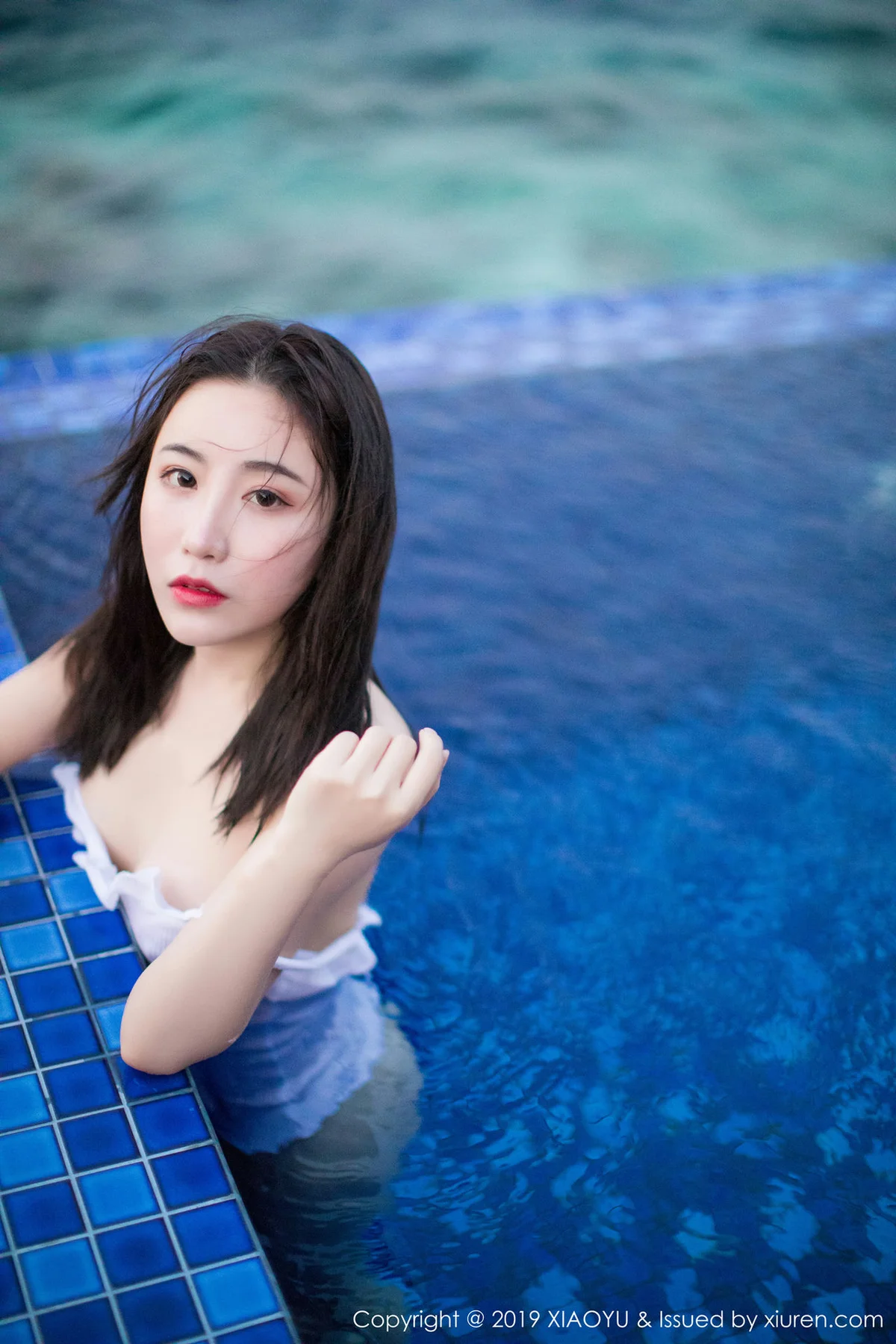 XIAOYU  语画界 Vol.071 绯月樱cherry 马尔泳池性感旅拍 - 41