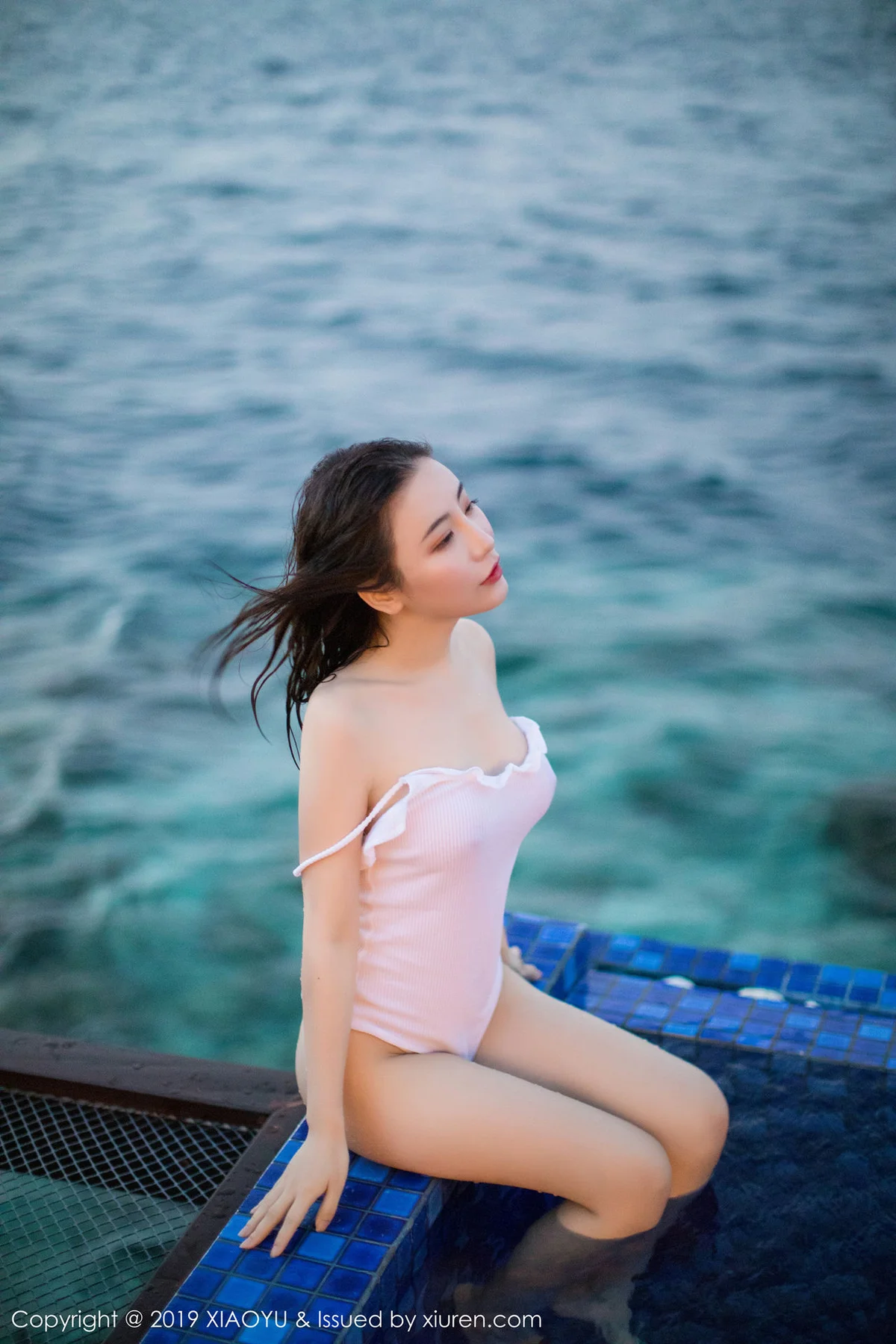 XIAOYU  语画界 Vol.071 绯月樱cherry 马尔泳池性感旅拍 - 49