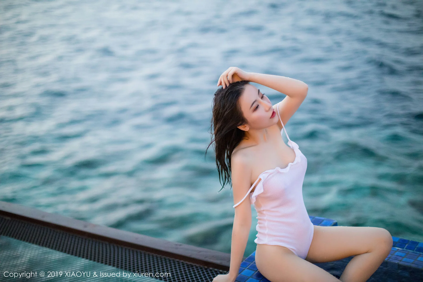 XIAOYU  语画界 Vol.071 绯月樱cherry 马尔泳池性感旅拍 - 52