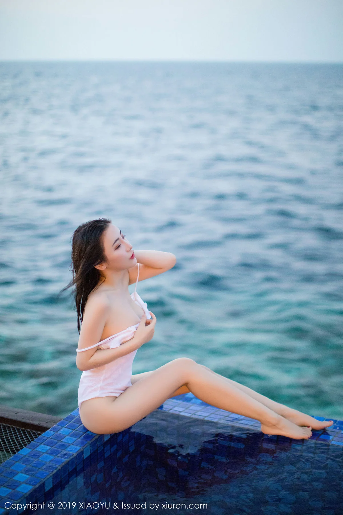 XIAOYU  语画界 Vol.071 绯月樱cherry 马尔泳池性感旅拍 - 54