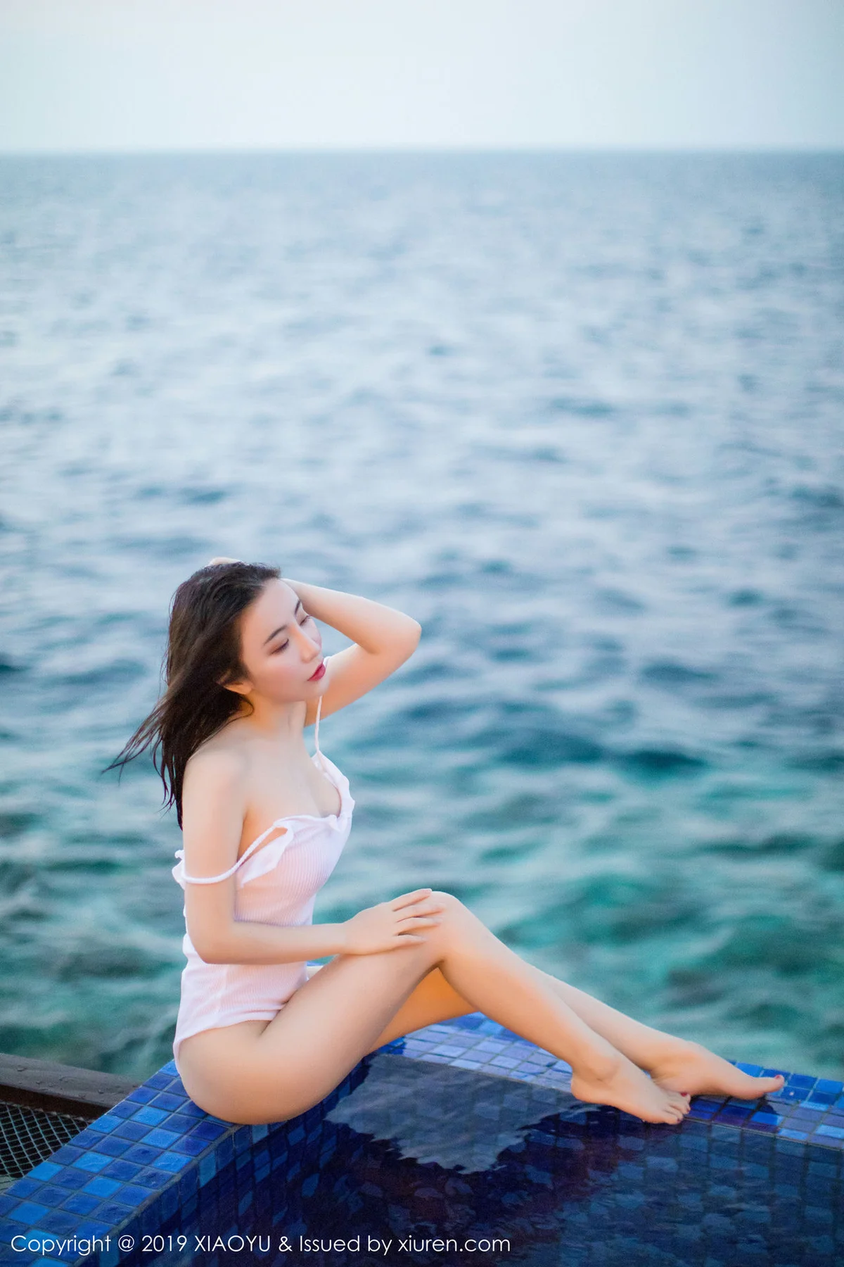 XIAOYU  语画界 Vol.071 绯月樱cherry 马尔泳池性感旅拍 - 56