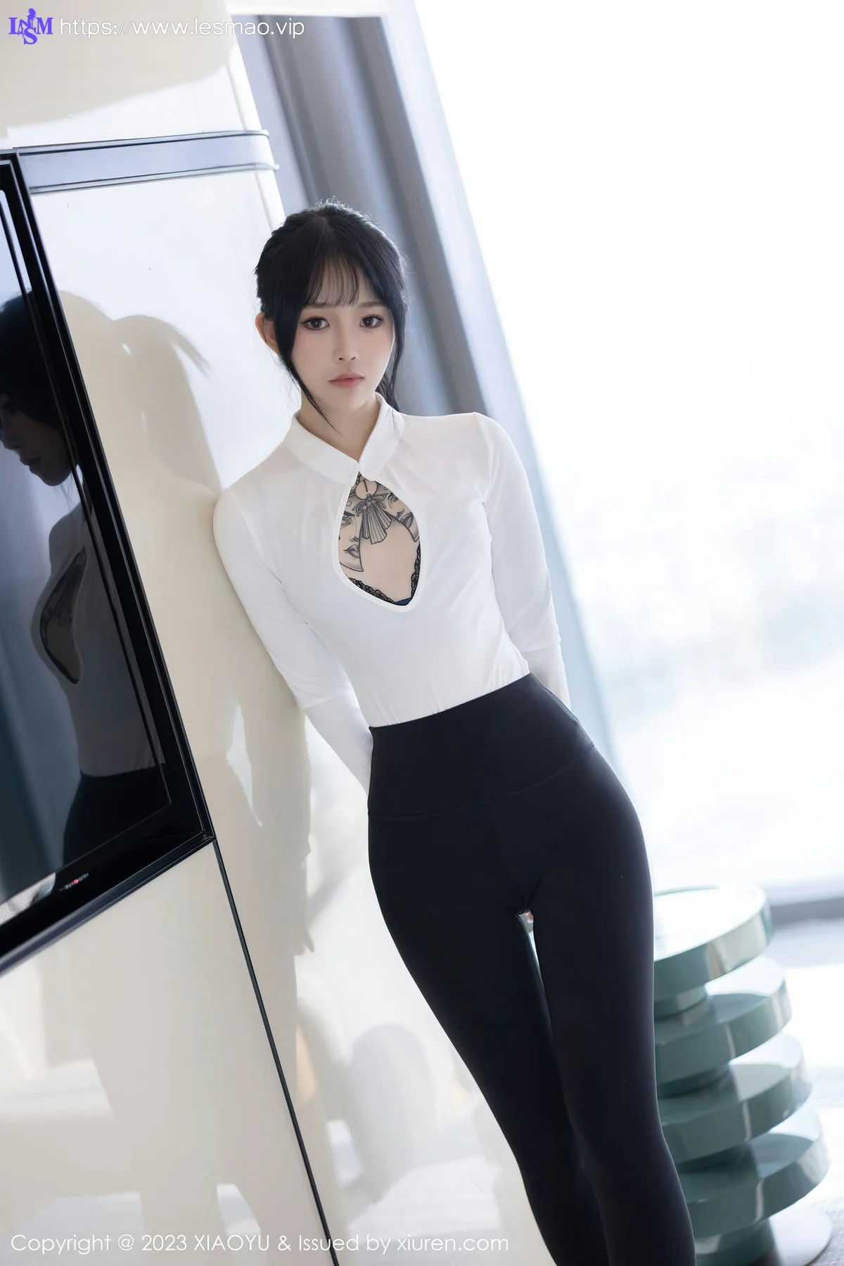 XIAOYU  语画界 Vol.1006  奶瓶. 蓝色蕾丝内衣性感写真2 - 21