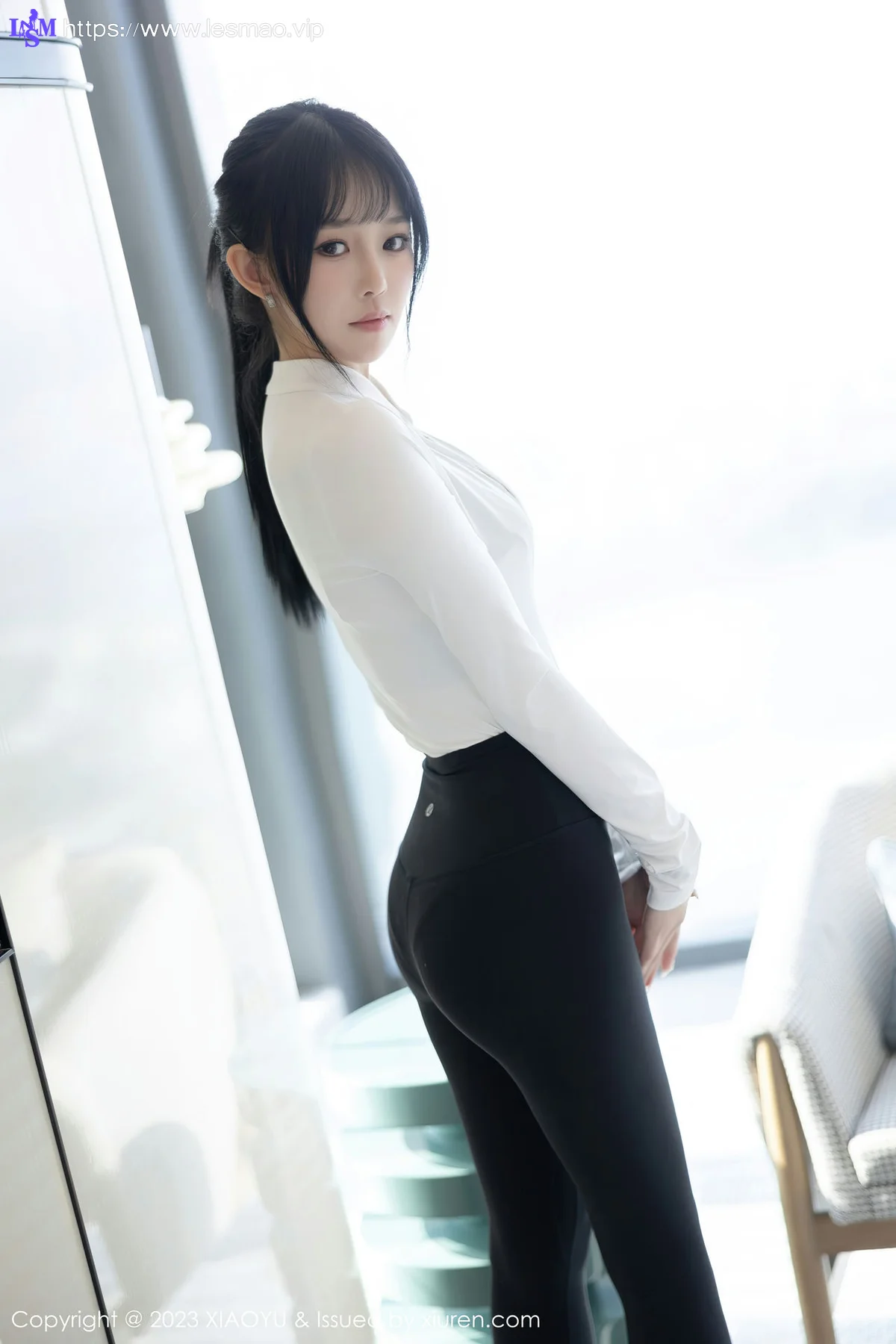 XIAOYU  语画界 Vol.1006  奶瓶. 蓝色蕾丝内衣性感写真2 - 23