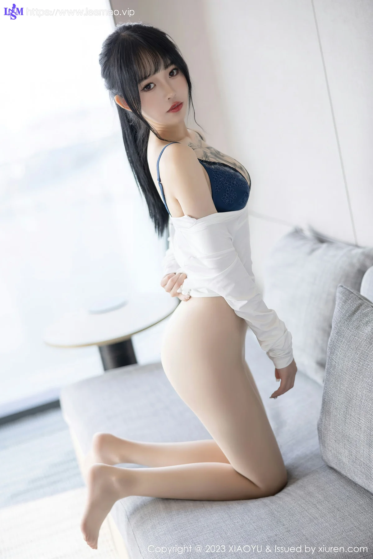 XIAOYU  语画界 Vol.1006  奶瓶. 蓝色蕾丝内衣性感写真2 - 83