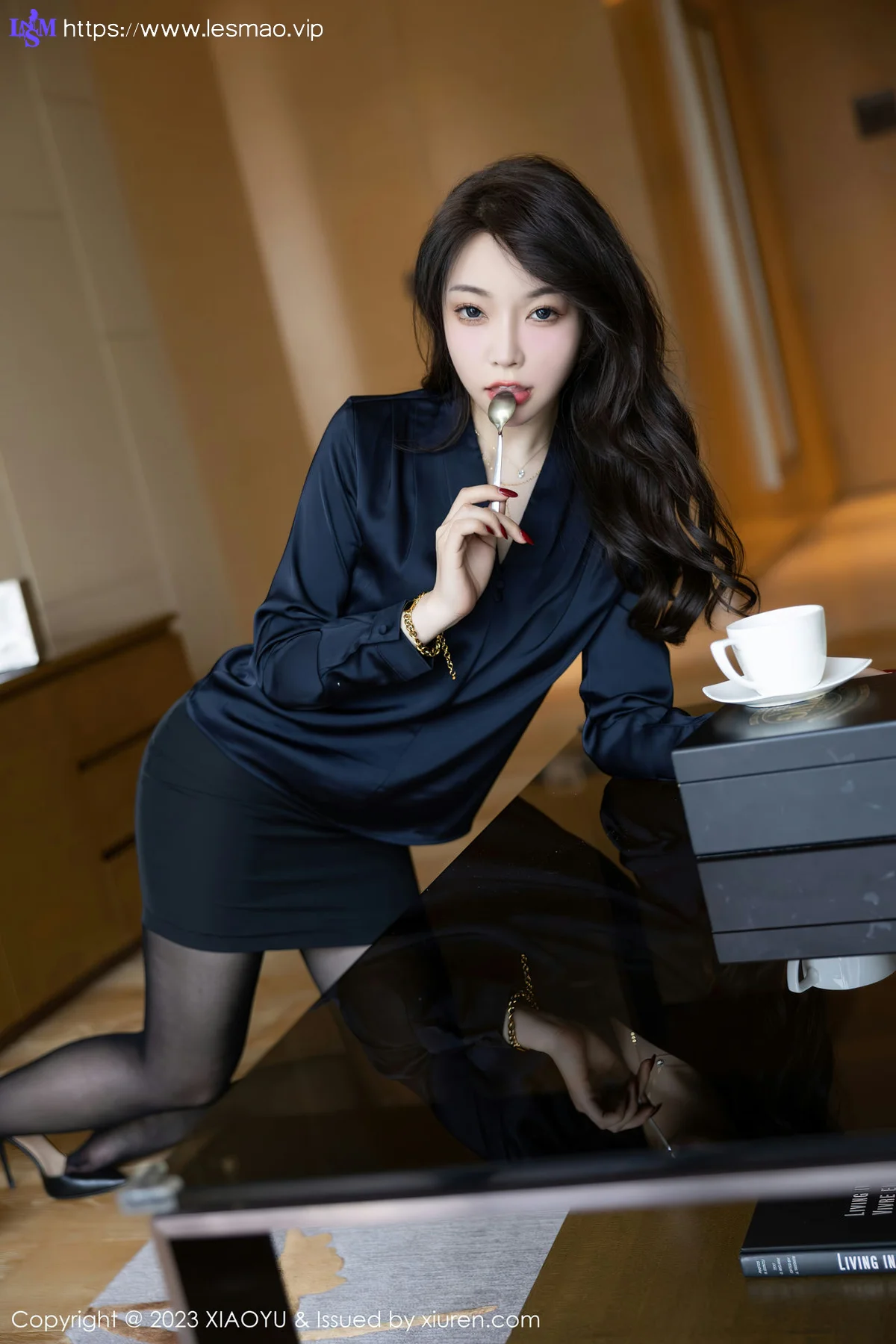 XIAOYU  语画界 Vol.1007  徐莉芝Booty 黑色轻透连体衣写真1 - 18