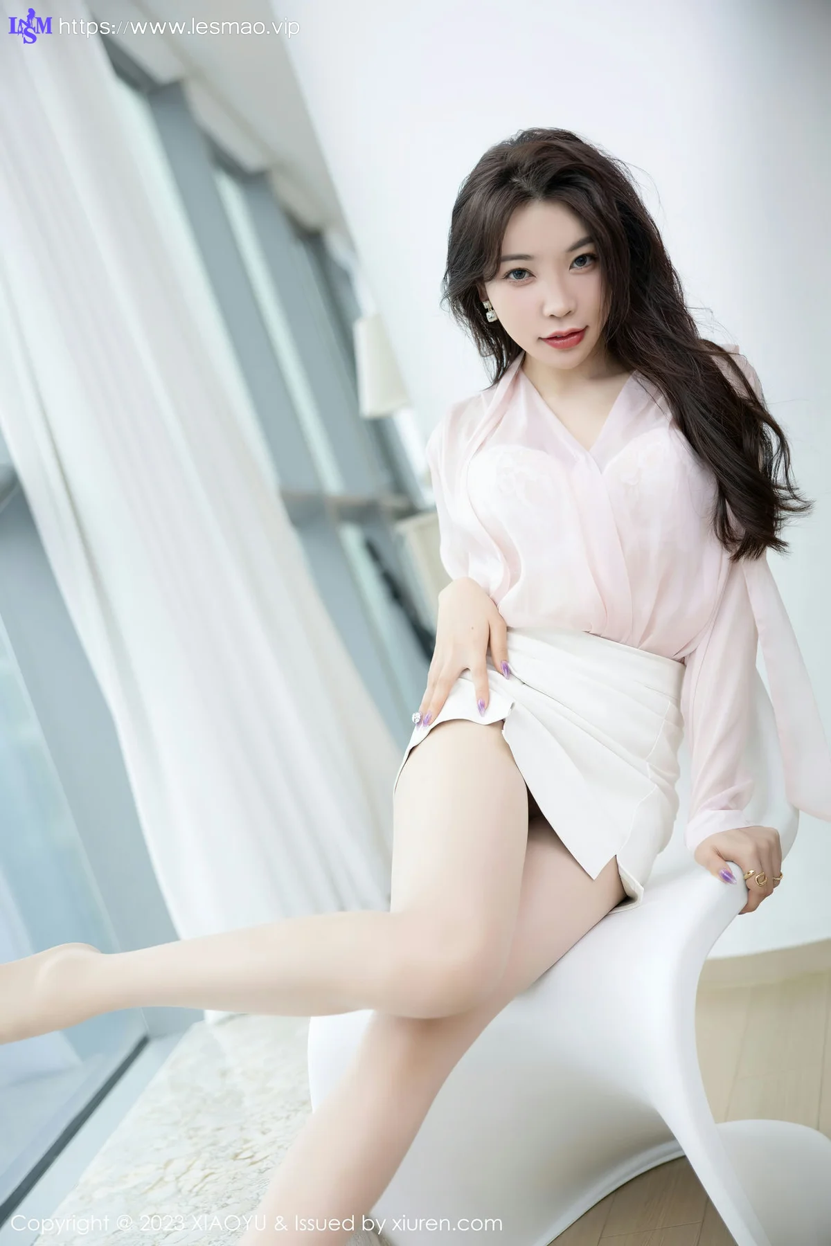 XIAOYU  语画界 Vol.1009  徐莉芝Booty 白色短裙性感写真1 - 18