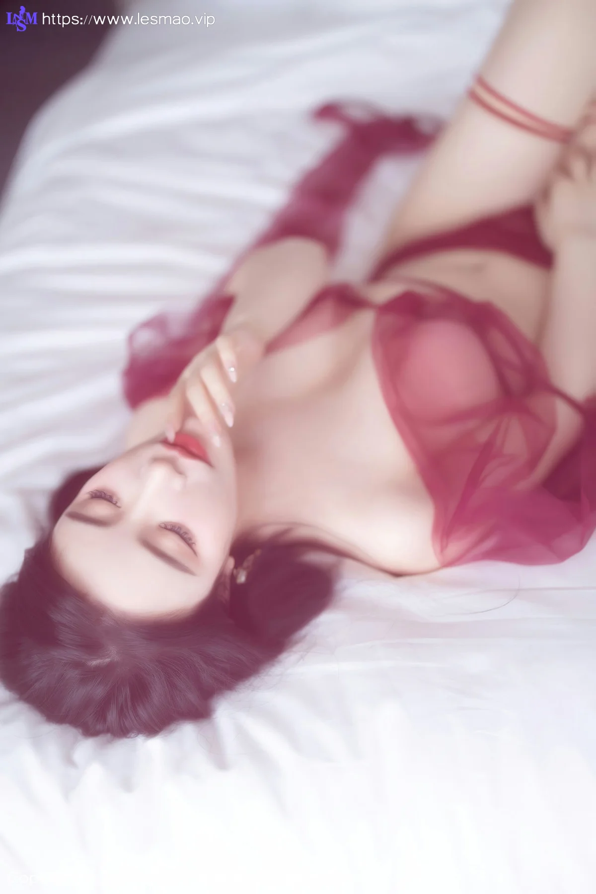XIAOYU  语画界 Vol.1010  Cherry樱桃酱 红色飘纱服饰杭州旅拍写真2 - 64