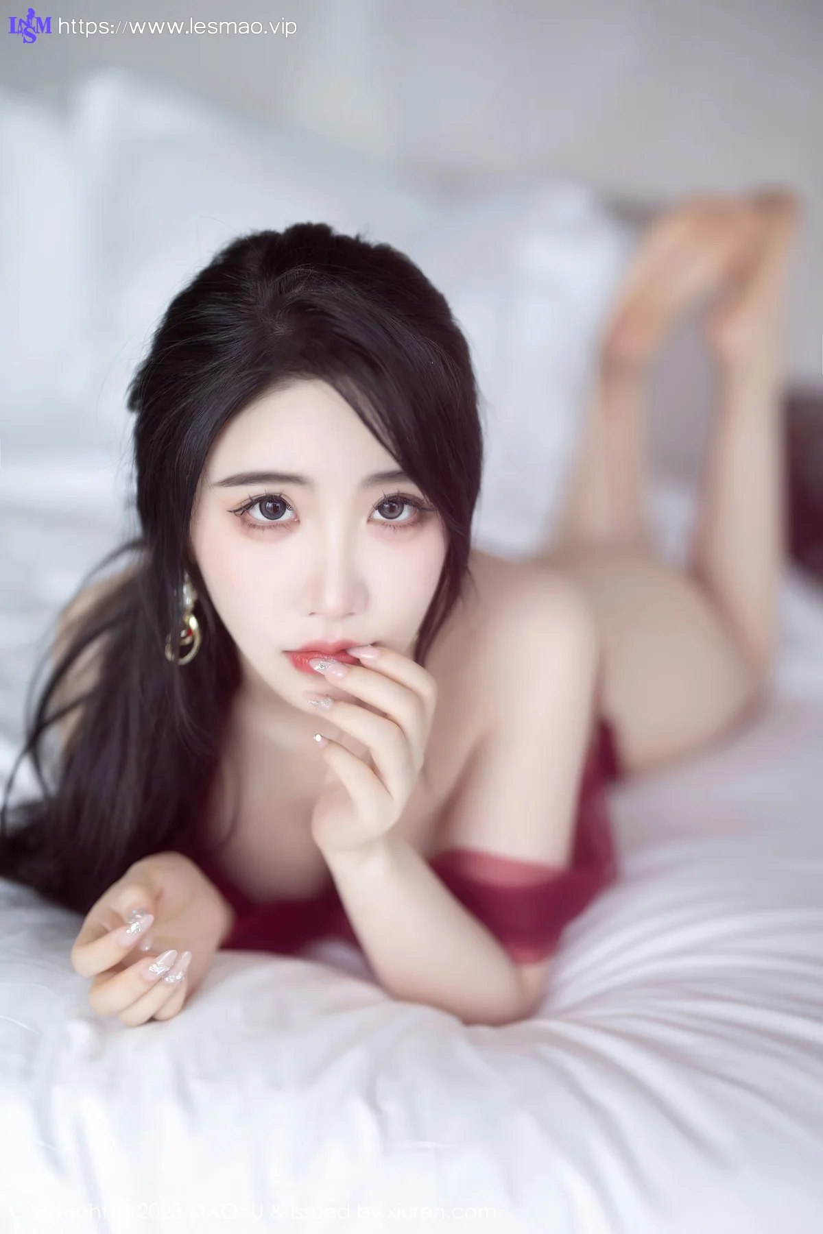 XIAOYU  语画界 Vol.1010  Cherry樱桃酱 红色飘纱服饰杭州旅拍写真2 - 74