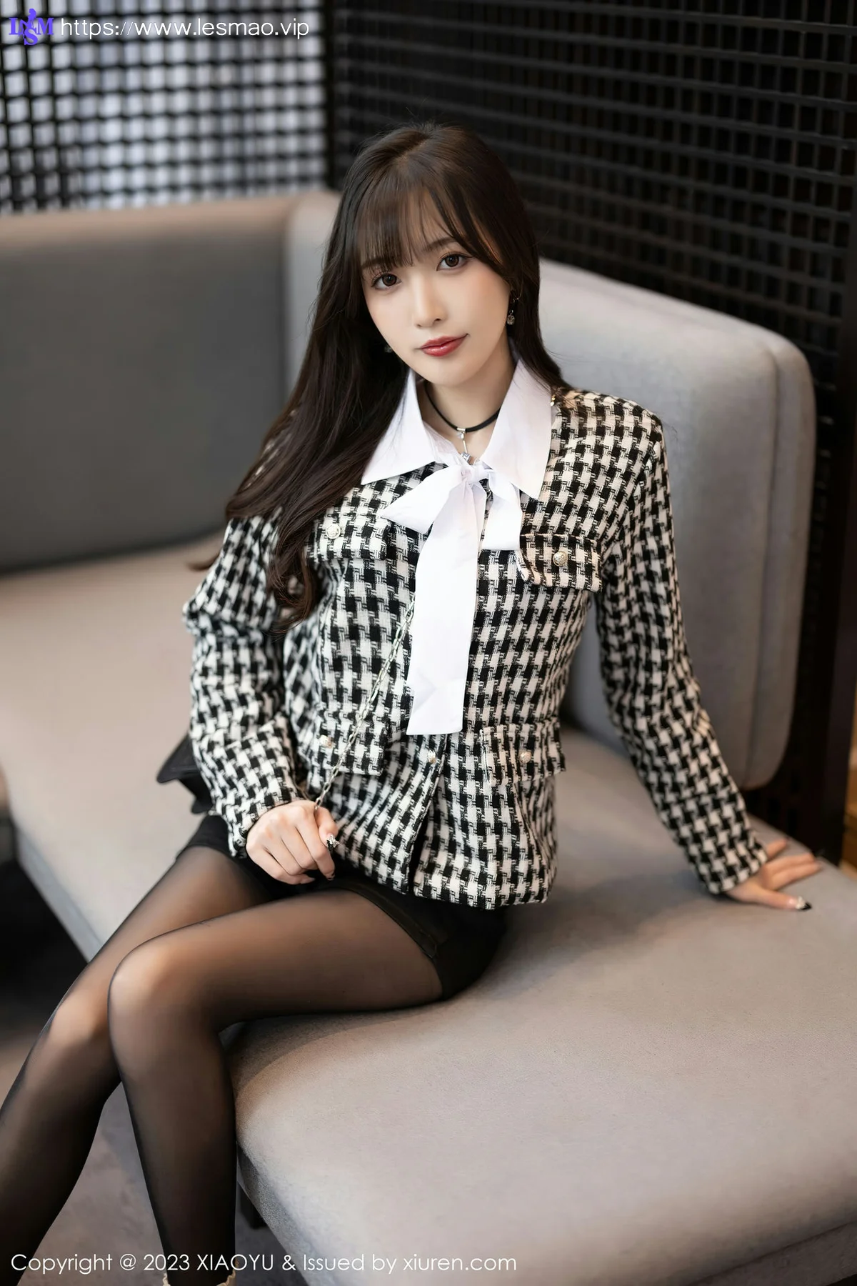 XIAOYU  语画界 Vol.1020  林星阑 酥胸黑丝美腿 - 2