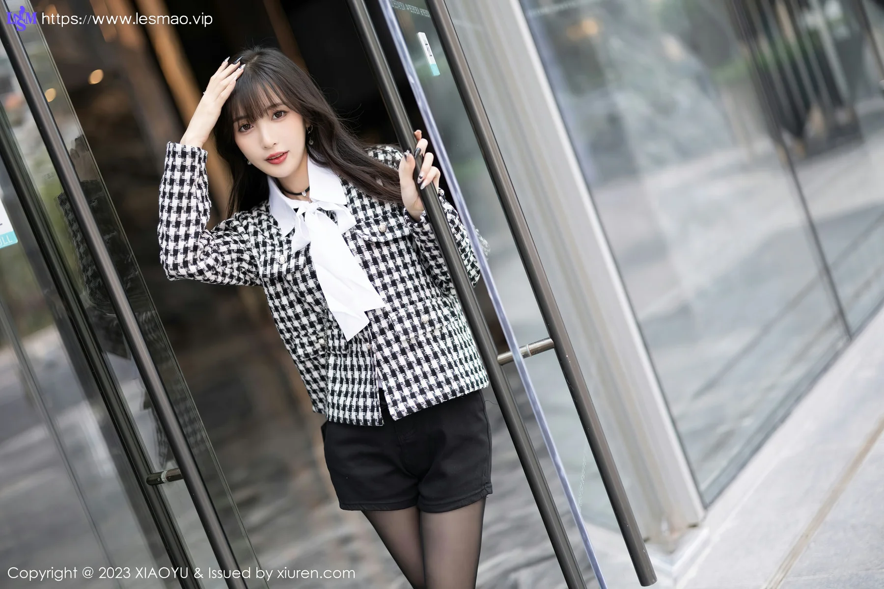 XIAOYU  语画界 Vol.1020  林星阑 酥胸黑丝美腿 - 13