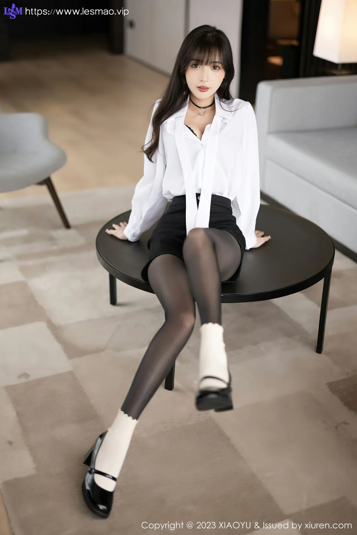 XIAOYU  语画界 Vol.1020  林星阑 酥胸黑丝美腿 - 32