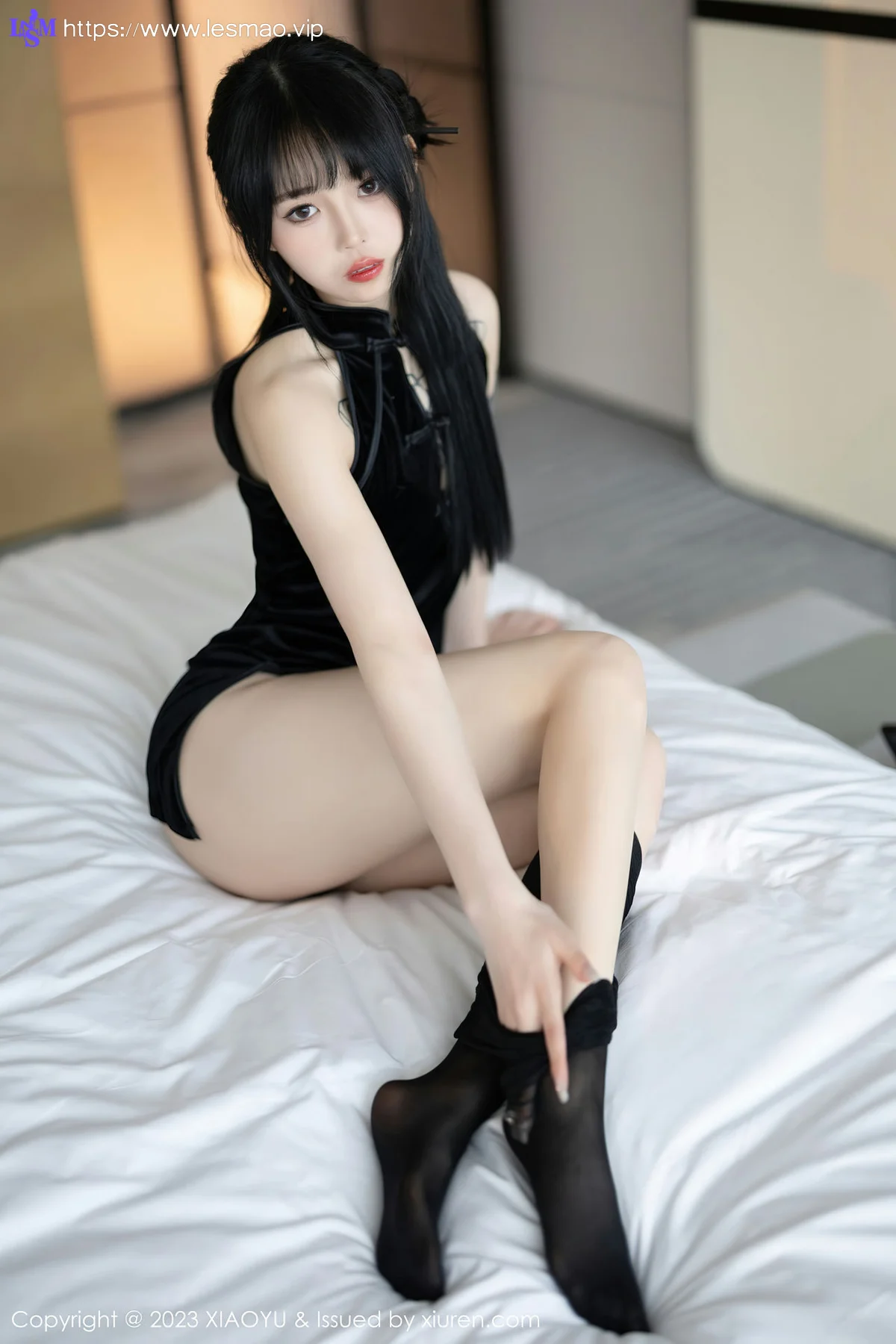 XIAOYU  语画界 Vol.1030  奶瓶. 魅惑黑丝性感写真1 - 31
