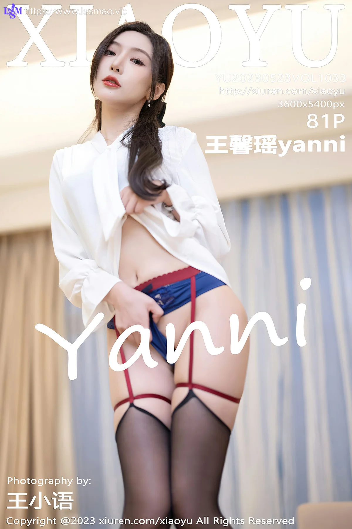 XIAOYU  语画界 Vol.1033  王馨瑶yanni 魅惑黑丝性感写真1 - 82