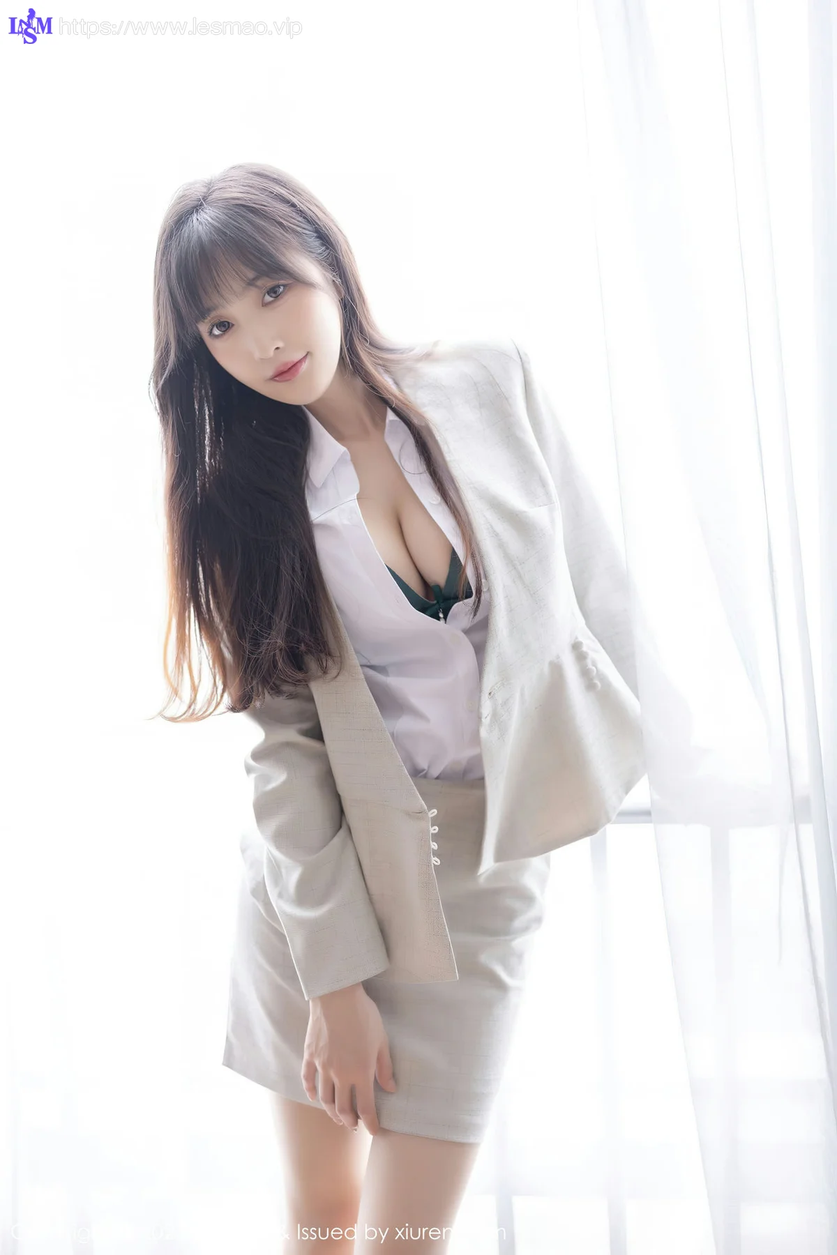 XIAOYU  语画界 Vol.1034  林星阑 浅色职业装性感写真22 - 43