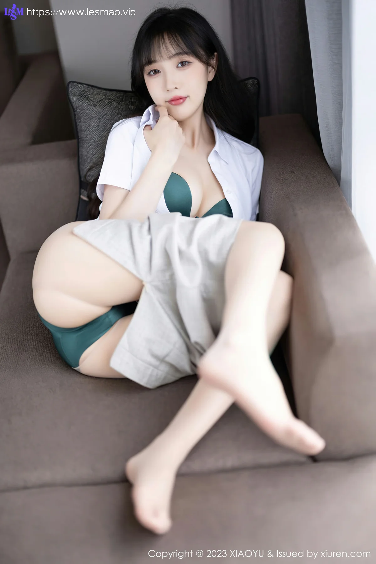 XIAOYU  语画界 Vol.1034  林星阑 浅色职业装性感写真22 - 57