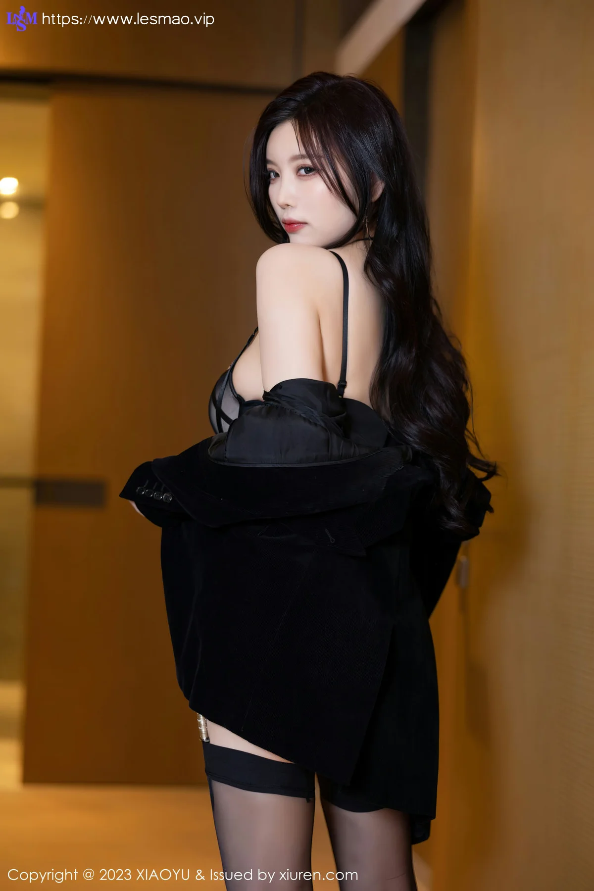 XIAOYU  语画界 Vol.1036  杨晨晨Yome 魅惑黑丝性感写真 - 39
