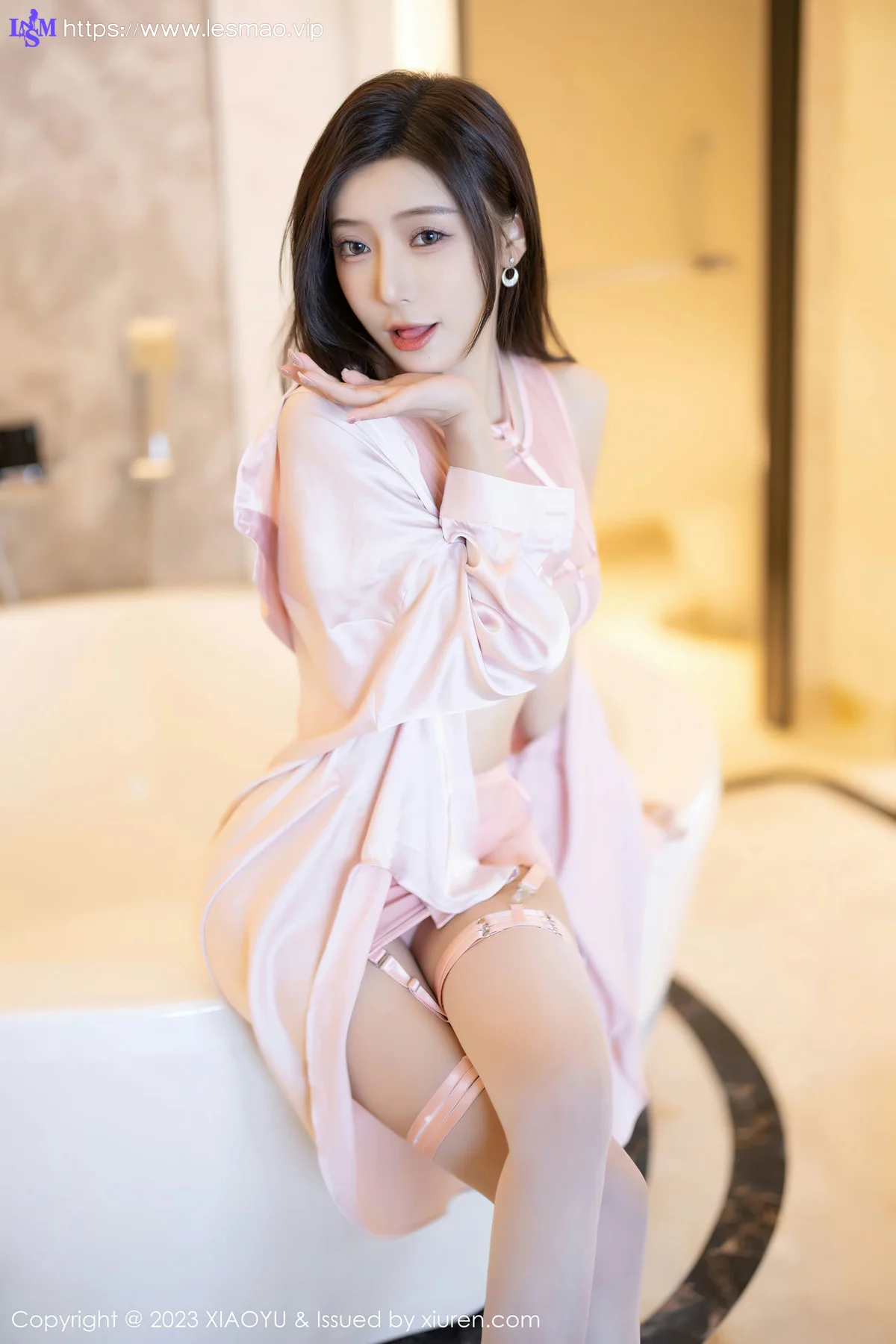 XIAOYU  语画界 Vol.1040  王馨瑶yanni 粉色情趣服饰性感写真11 - 12