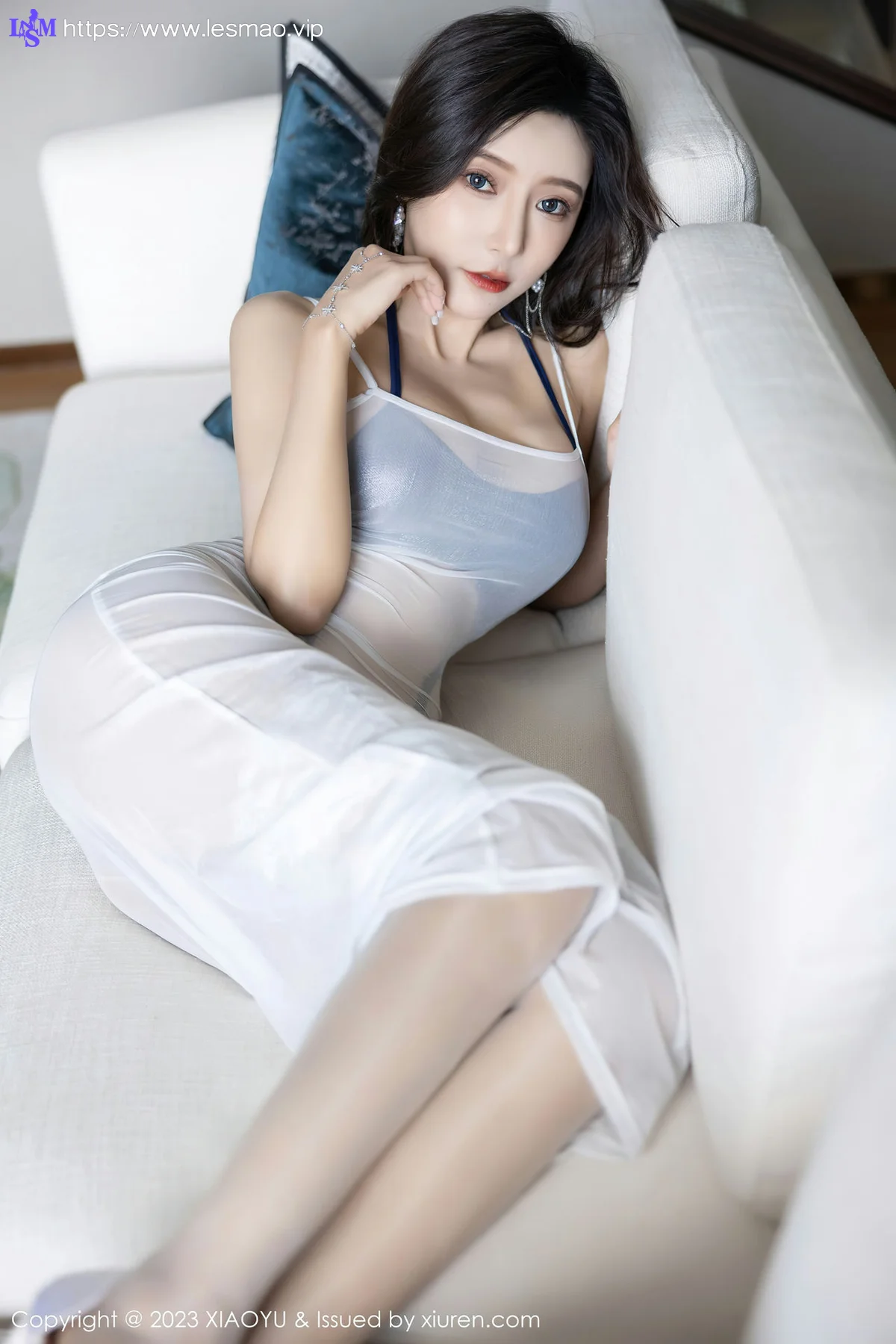 XIAOYU  语画界 Vol.1052  王馨瑶yanni 白色轻透连衣长裙贵州旅拍3 - 28