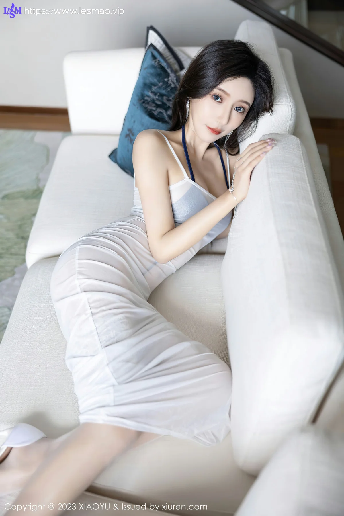XIAOYU  语画界 Vol.1052  王馨瑶yanni 白色轻透连衣长裙贵州旅拍3 - 29