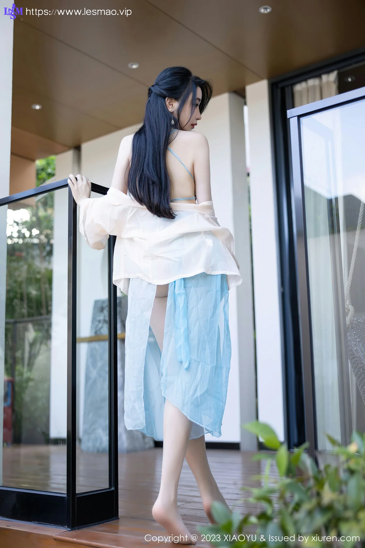 XIAOYU  语画界 Vol.1057  Cherry樱桃酱 淡蓝色古装杭州旅拍3 - 20