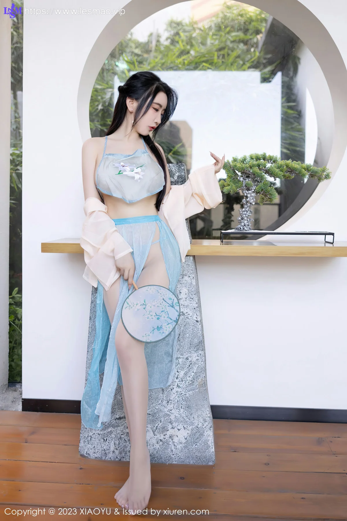 XIAOYU  语画界 Vol.1057  Cherry樱桃酱 淡蓝色古装杭州旅拍3 - 26