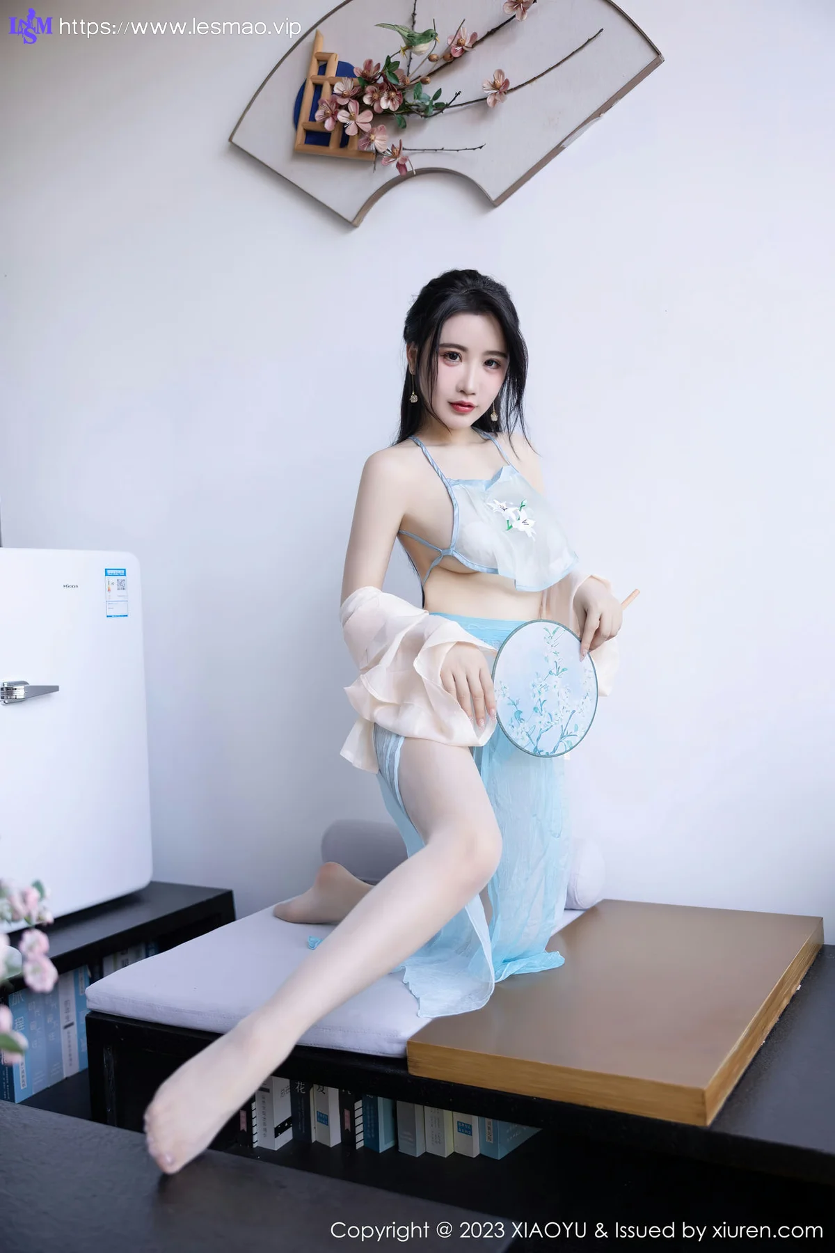 XIAOYU  语画界 Vol.1057  Cherry樱桃酱 淡蓝色古装杭州旅拍3 - 37