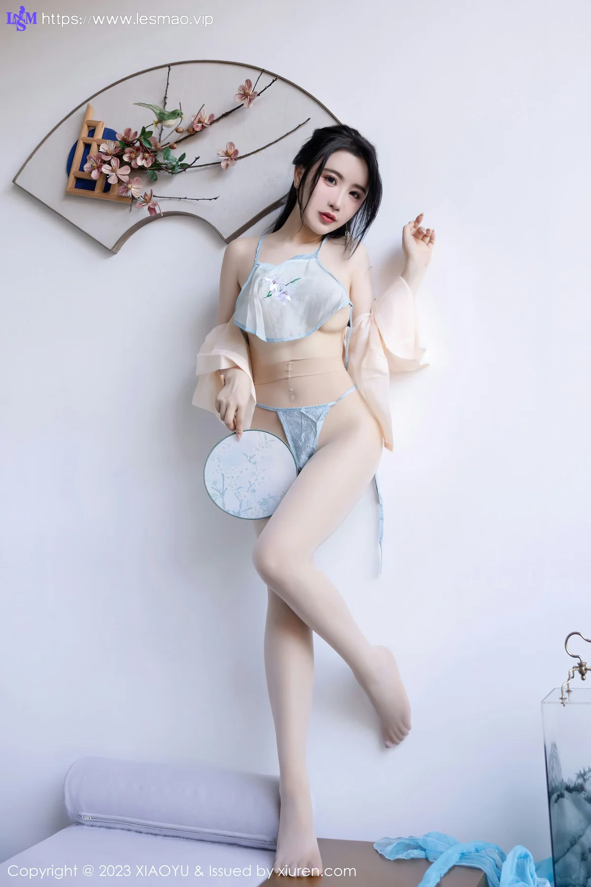 XIAOYU  语画界 Vol.1057  Cherry樱桃酱 淡蓝色古装杭州旅拍3 - 44