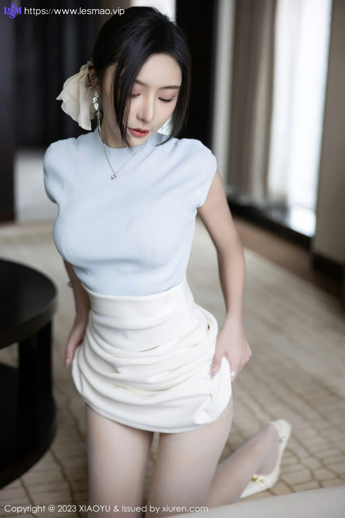 XIAOYU  语画界 Vol.1059  王馨瑶yanni 淡粉色内衣性感写真11 - 35