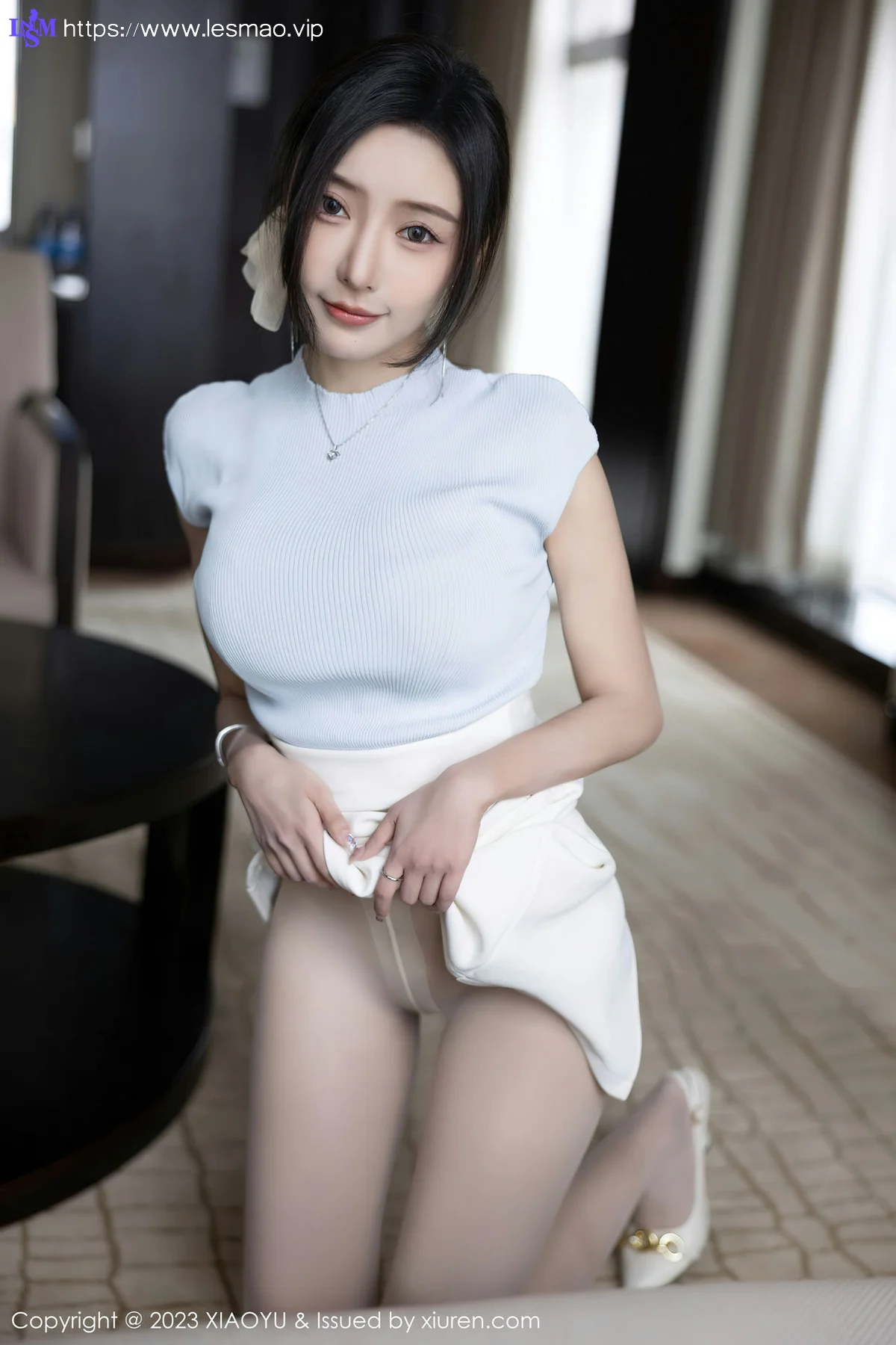 XIAOYU  语画界 Vol.1059  王馨瑶yanni 淡粉色内衣性感写真11 - 36