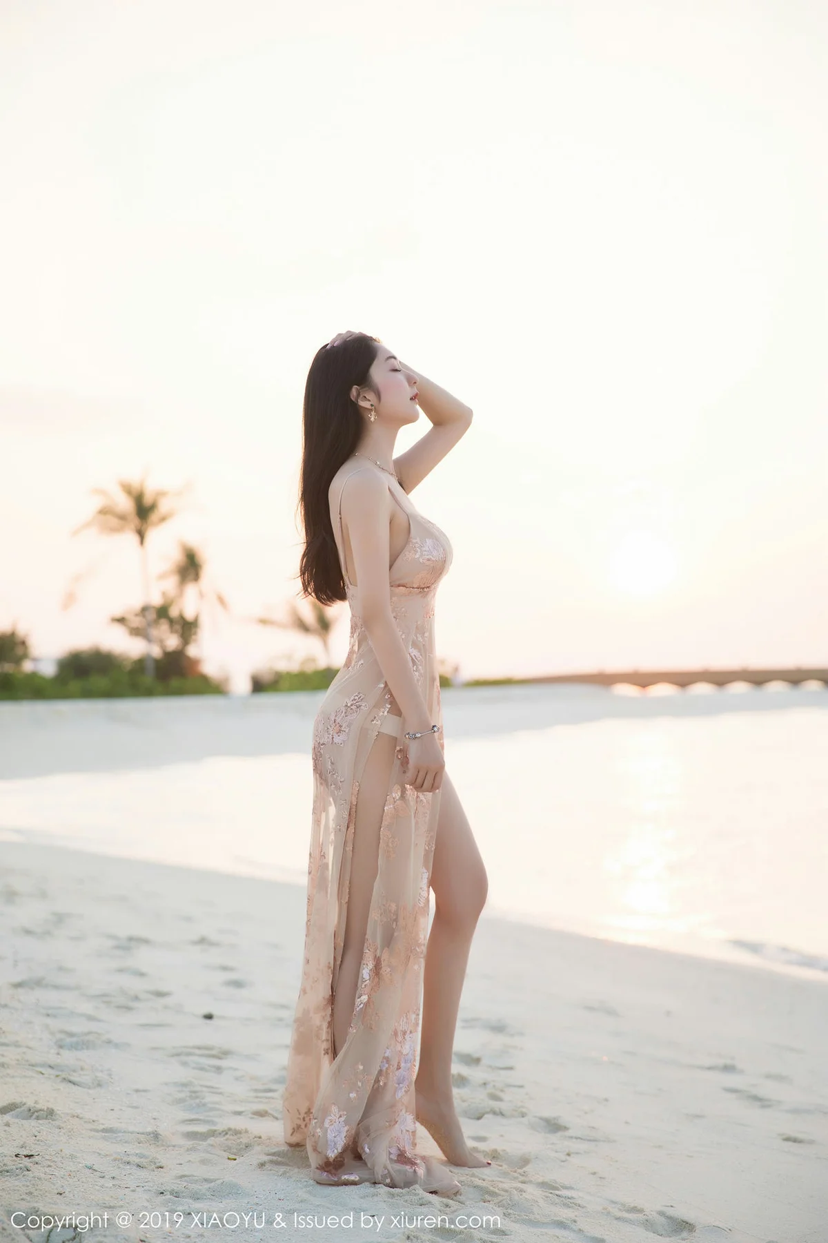 XIAOYU  语画界 Vol.106 Angela喜欢猫泳池湿身 - 41
