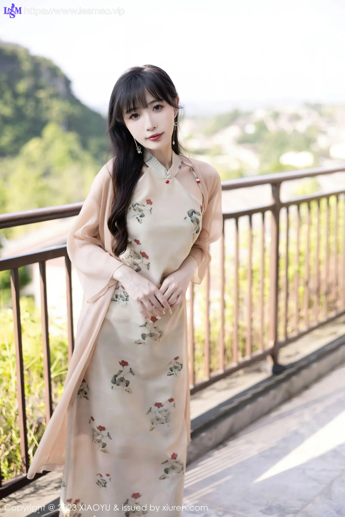 XIAOYU  语画  Vol.1071  林星阑 浅色薄纱贵州旅拍1 - 13