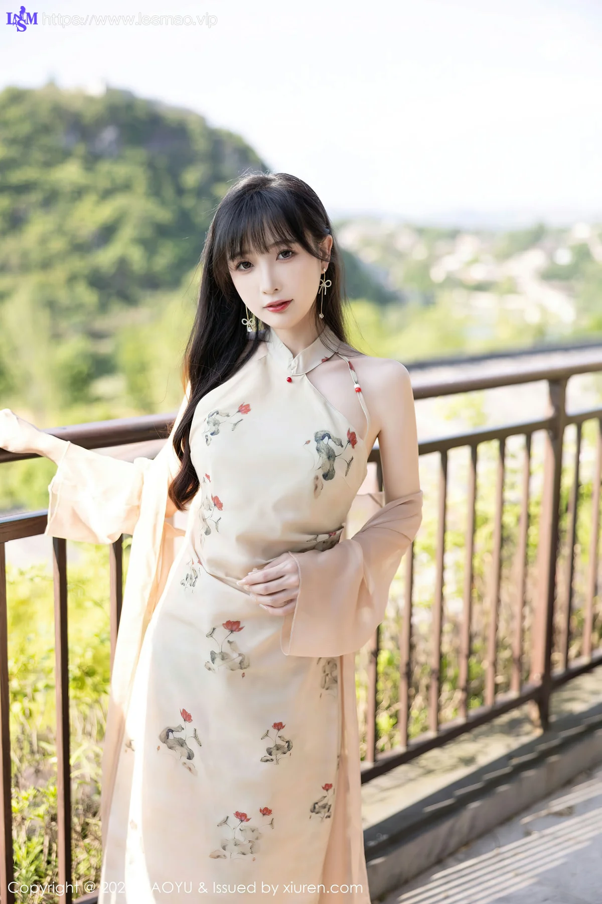 XIAOYU  语画  Vol.1071  林星阑 浅色薄纱贵州旅拍1 - 14